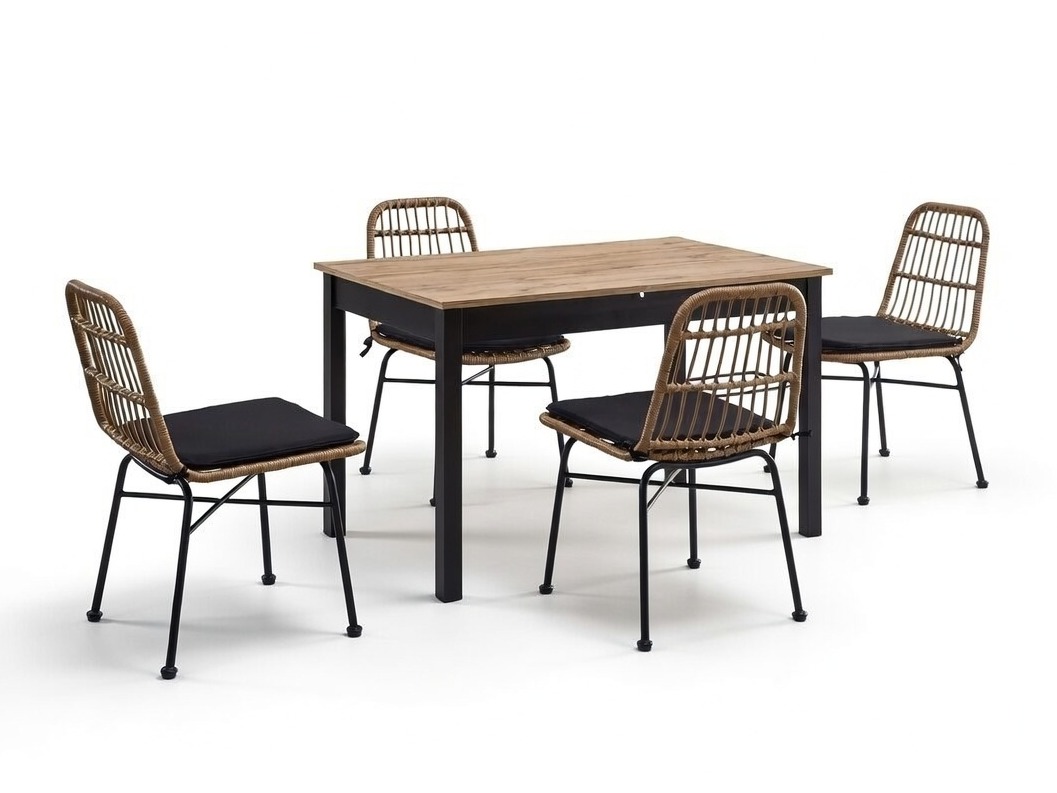 Conjunto de mesas y sillas para comedor Houston 1480