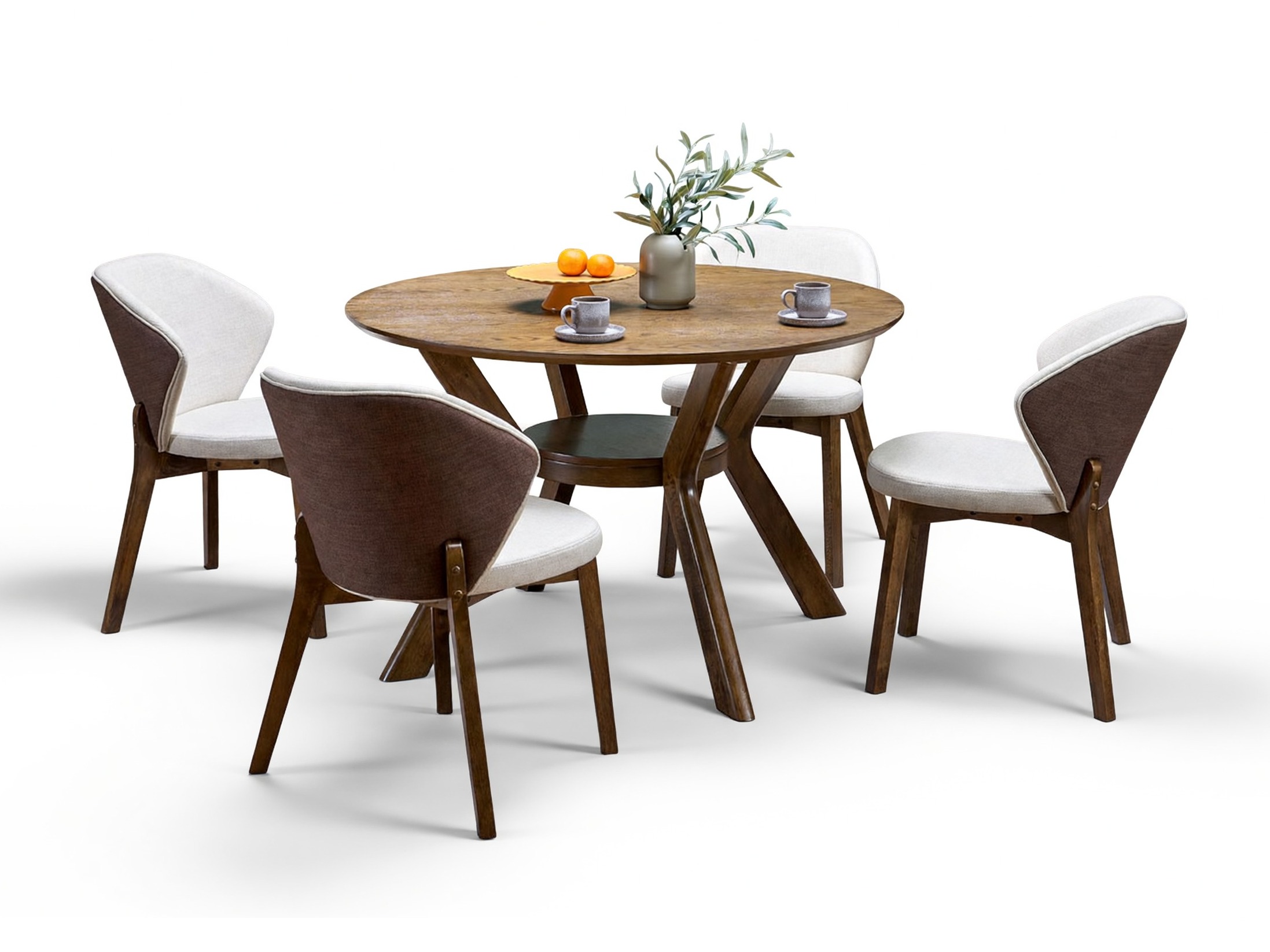 Conjunto de mesas y sillas para comedor Houston 1985