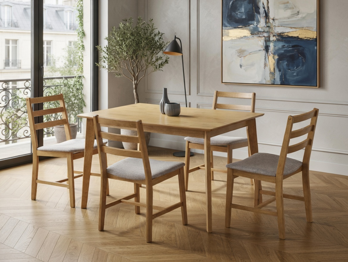 Conjunto de mesas y sillas para comedor Houston 356