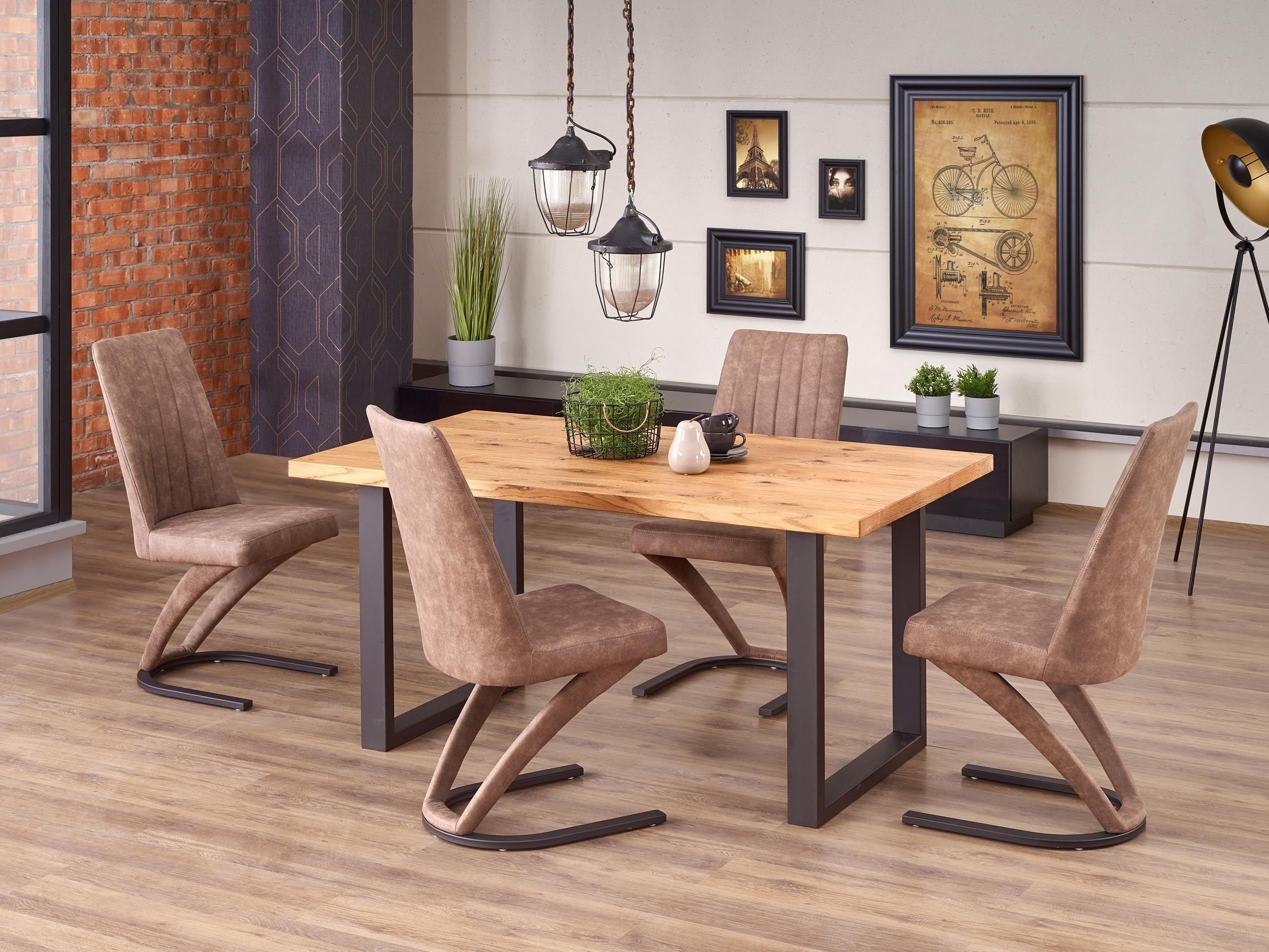 Conjunto de mesas y sillas para comedor Houston 712