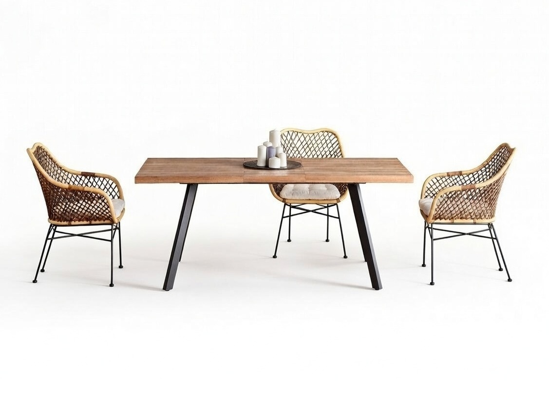 Conjunto de mesas y sillas para comedor Houston 721