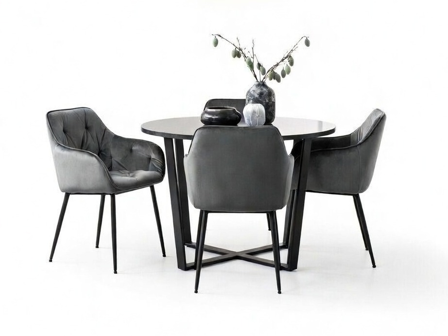 Conjunto de mesas y sillas para comedor Norsica 519