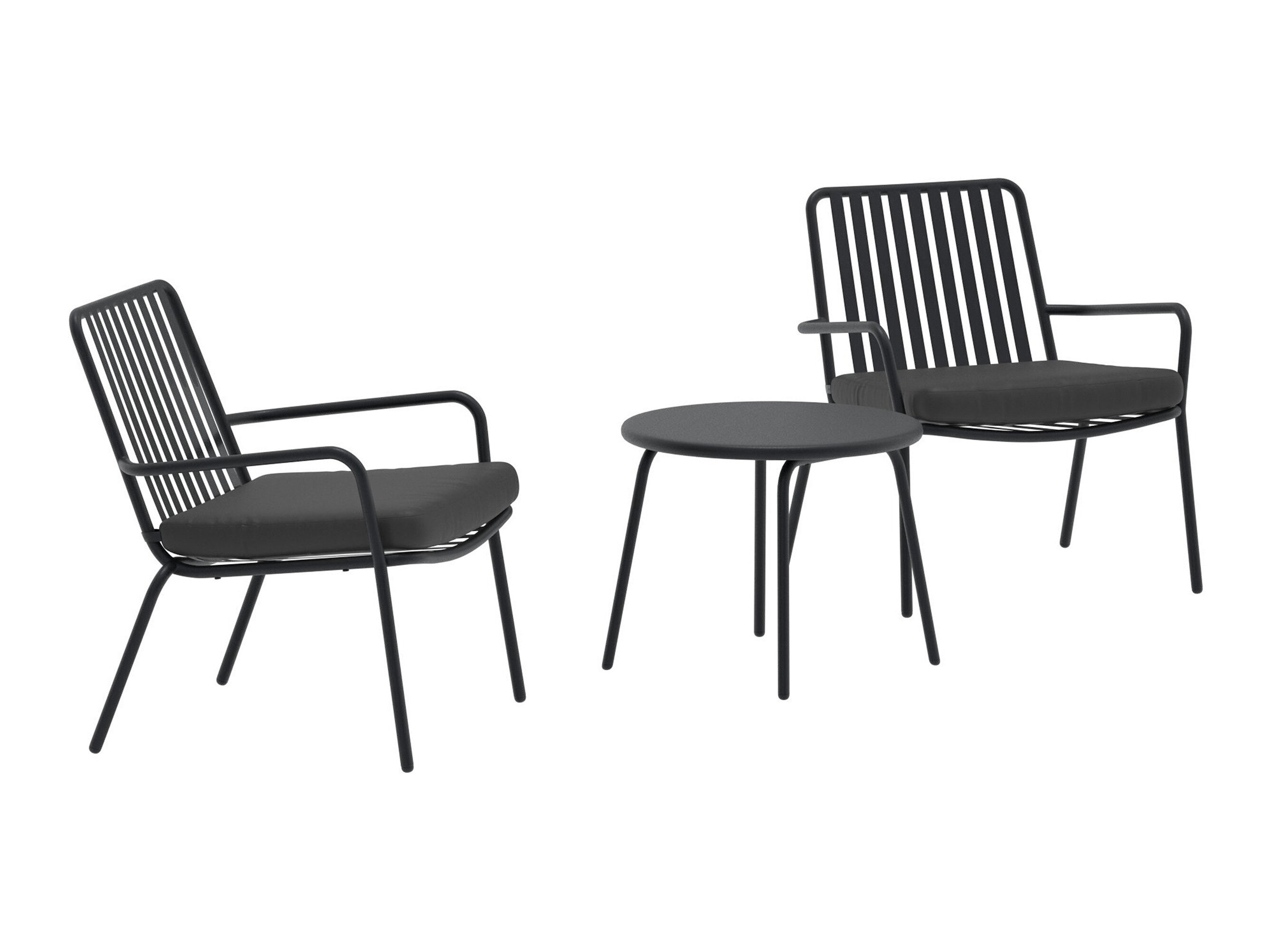 Conjunto de terraza Dallas 5190 (Negro)