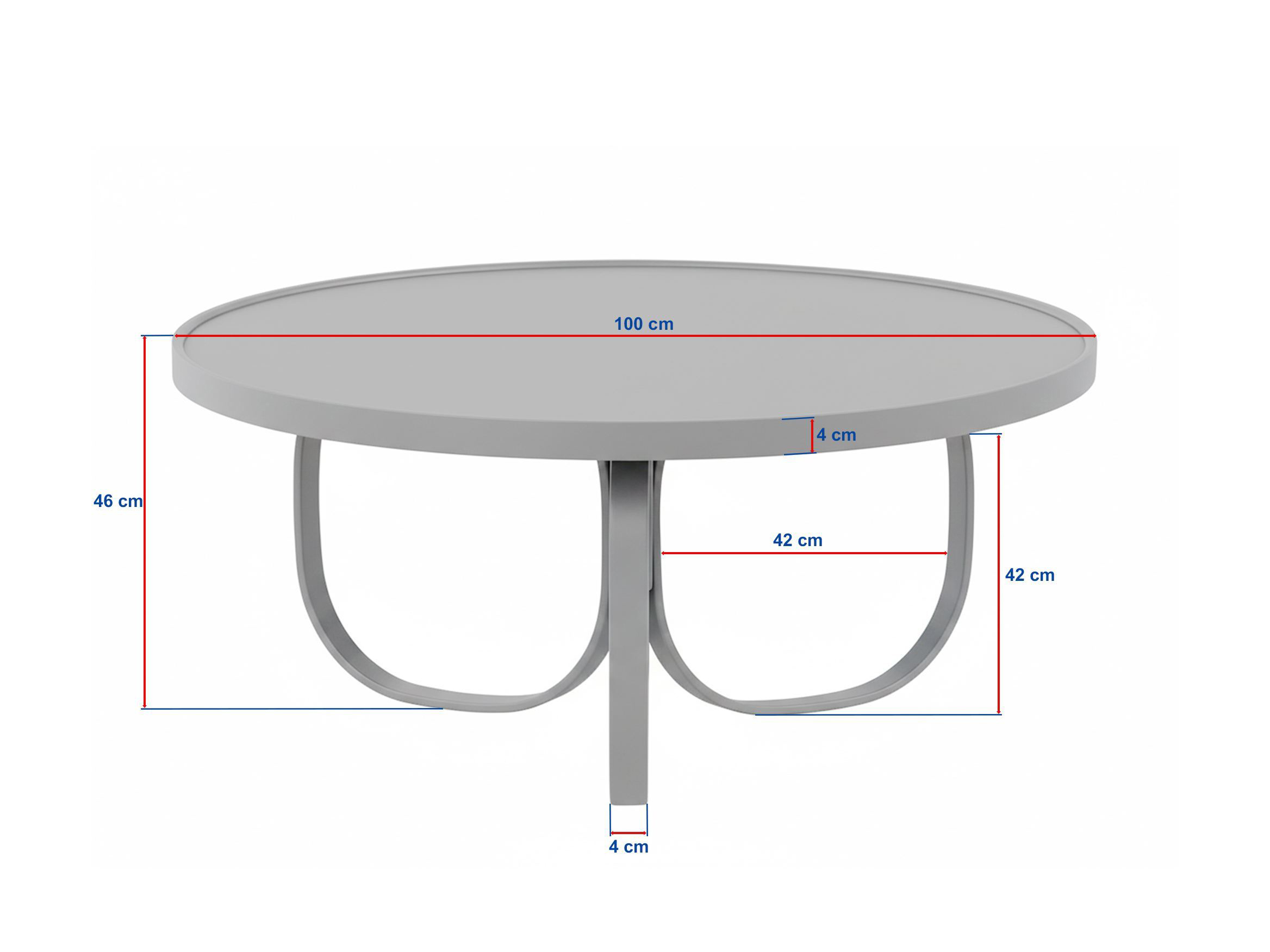 Mesa de centro Kailua 2666 (Nogal)