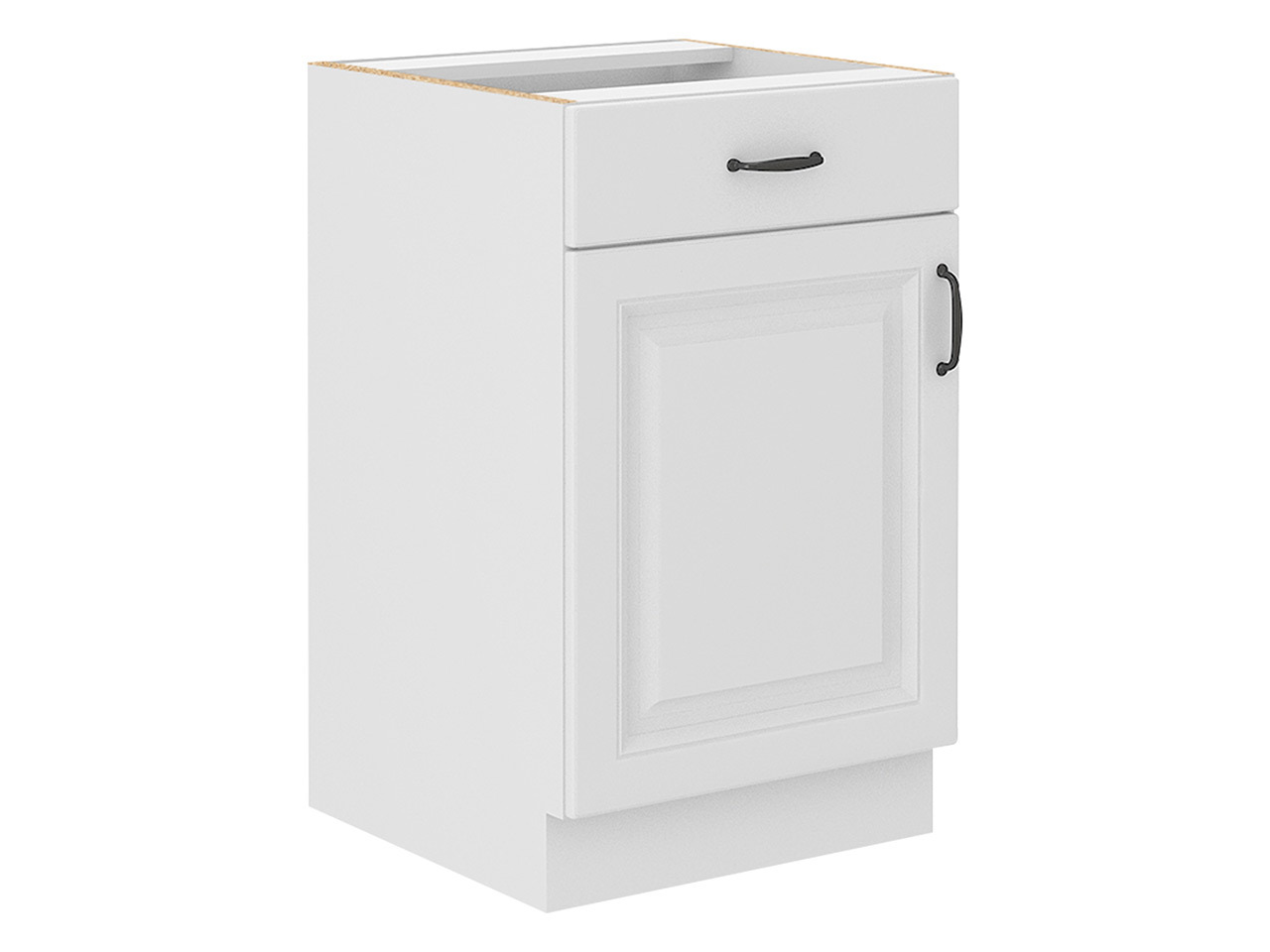 Mueble modular con cajón y puertas. Retro White 105