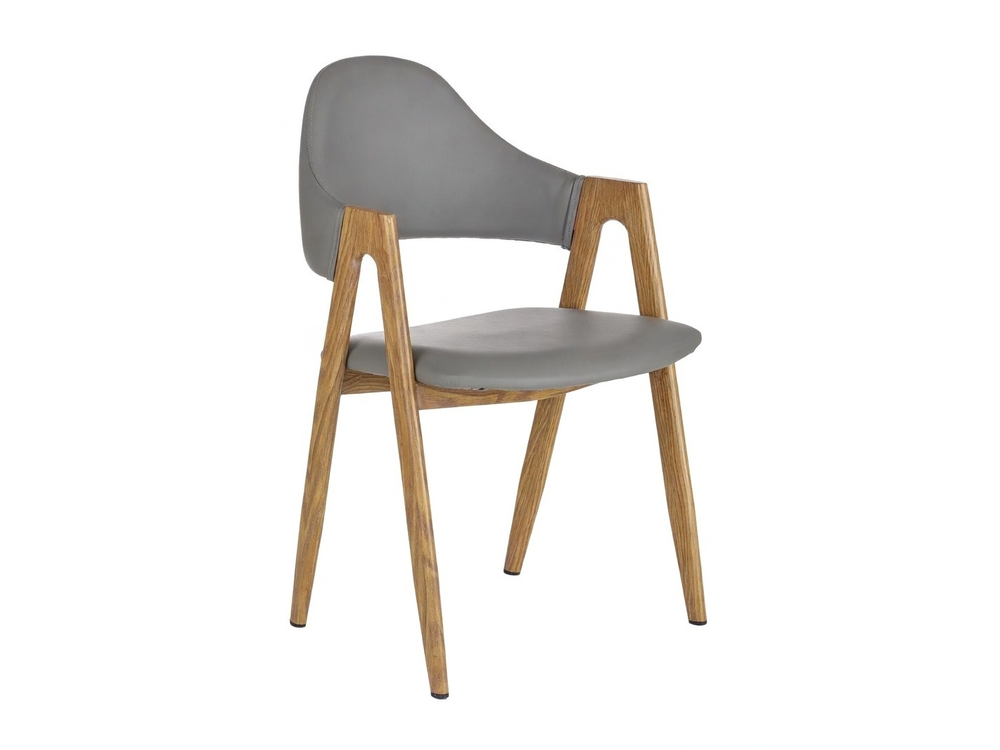 Silla Houston 561 (Gris + roble)