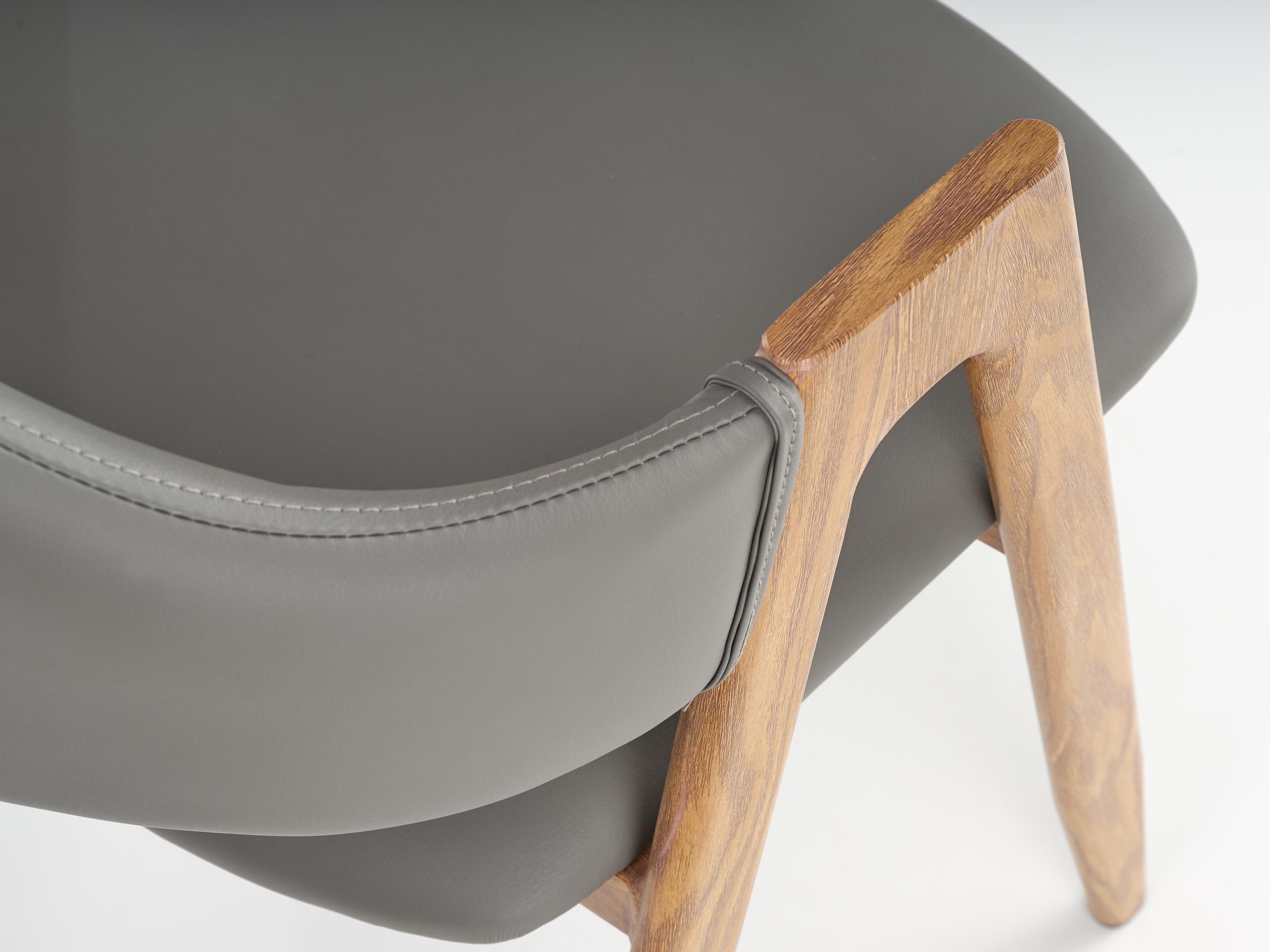 Silla Houston 561 (Gris + roble)