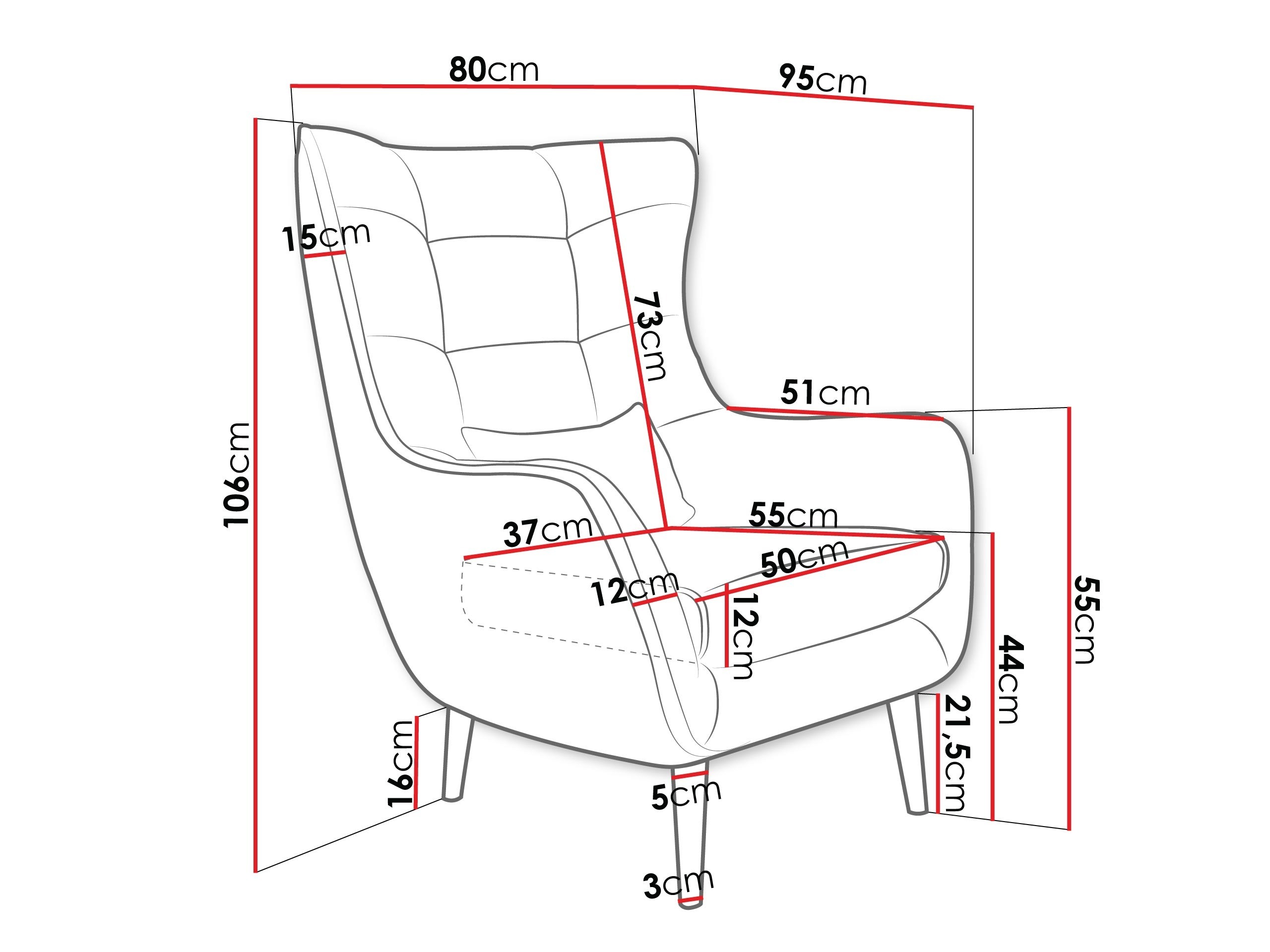 Sillón Comfivo Ulmus VI (Lambi 03)