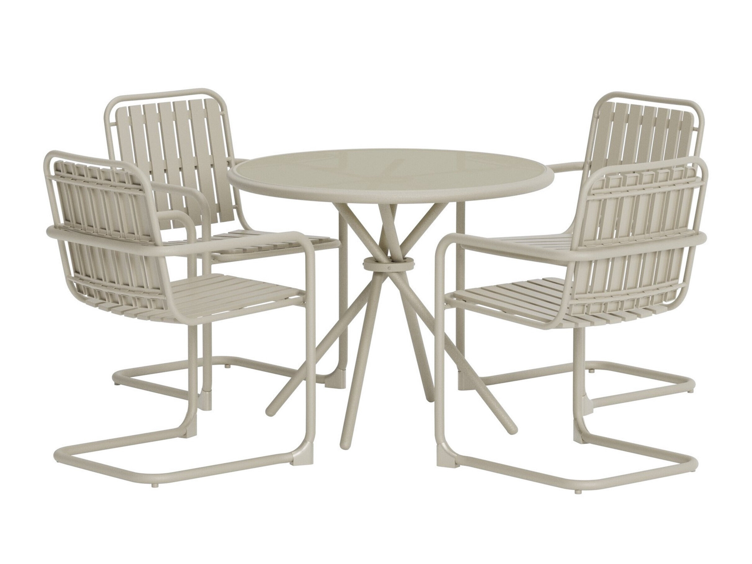 Conjunto de mesa y sillas Dallas 5192 (Beige)