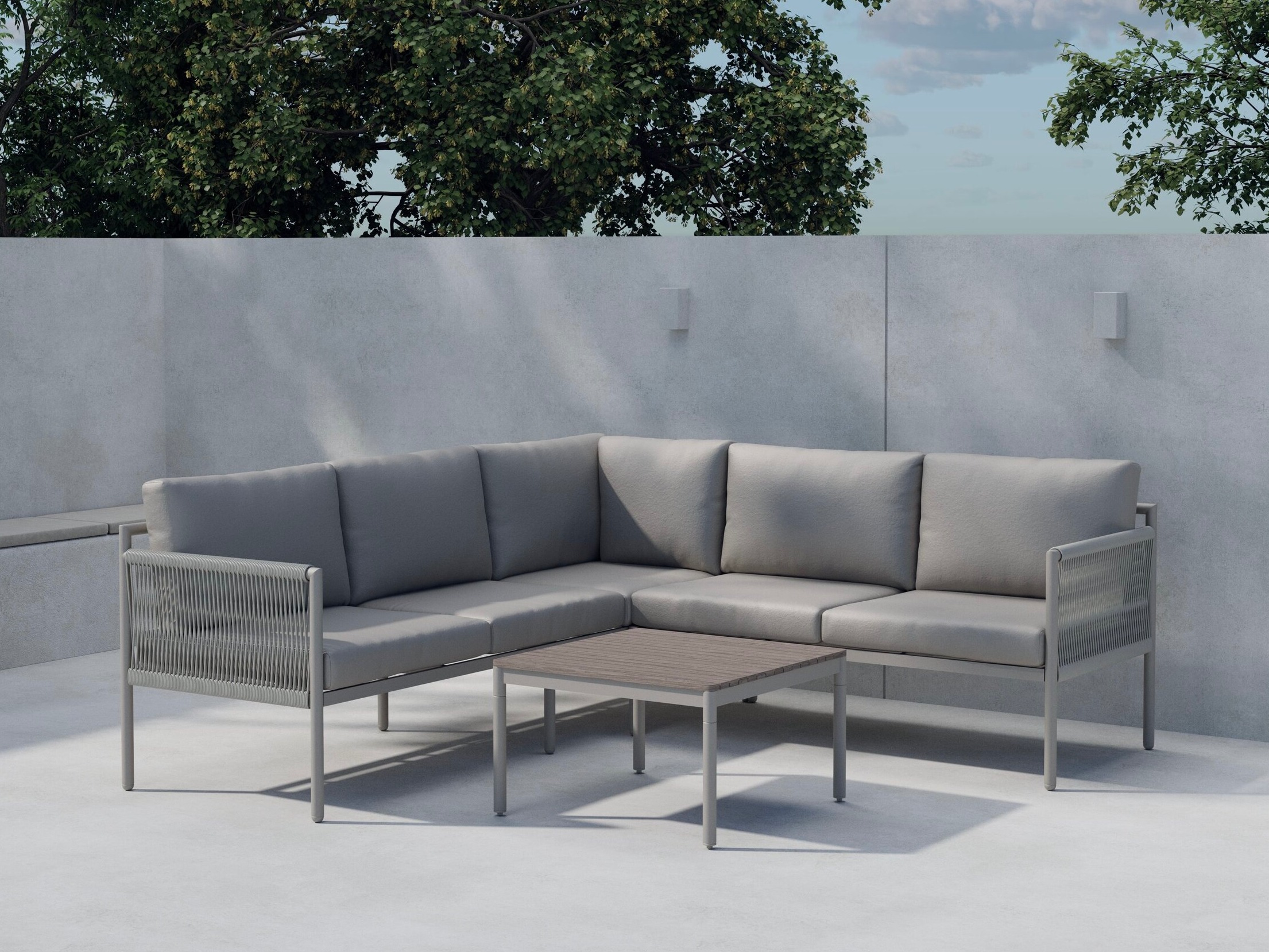 Conjunto de muebles de exterior Dallas 5191