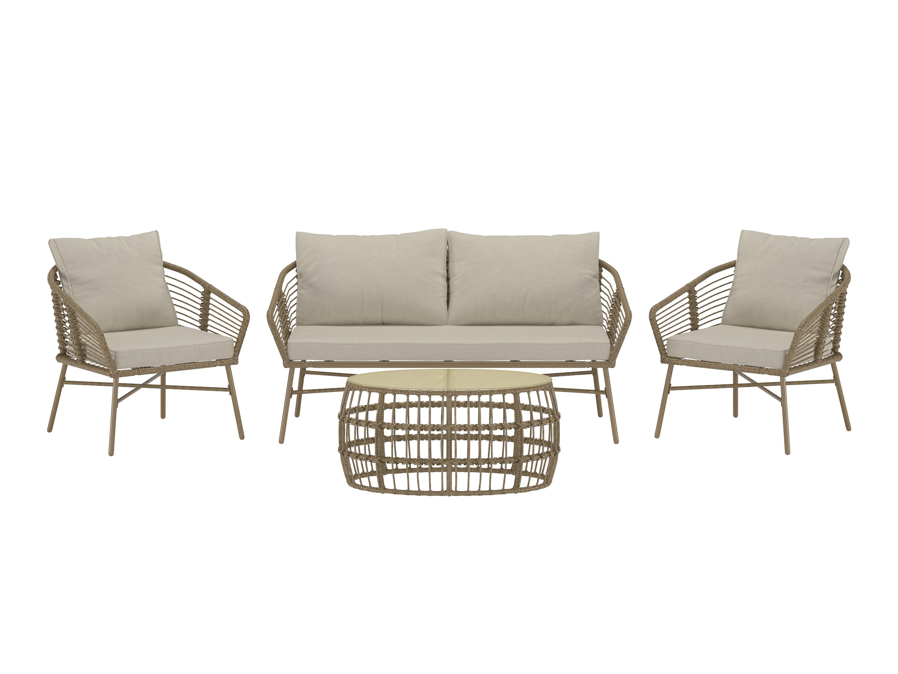 Conjunto de muebles de exterior Dallas 5196