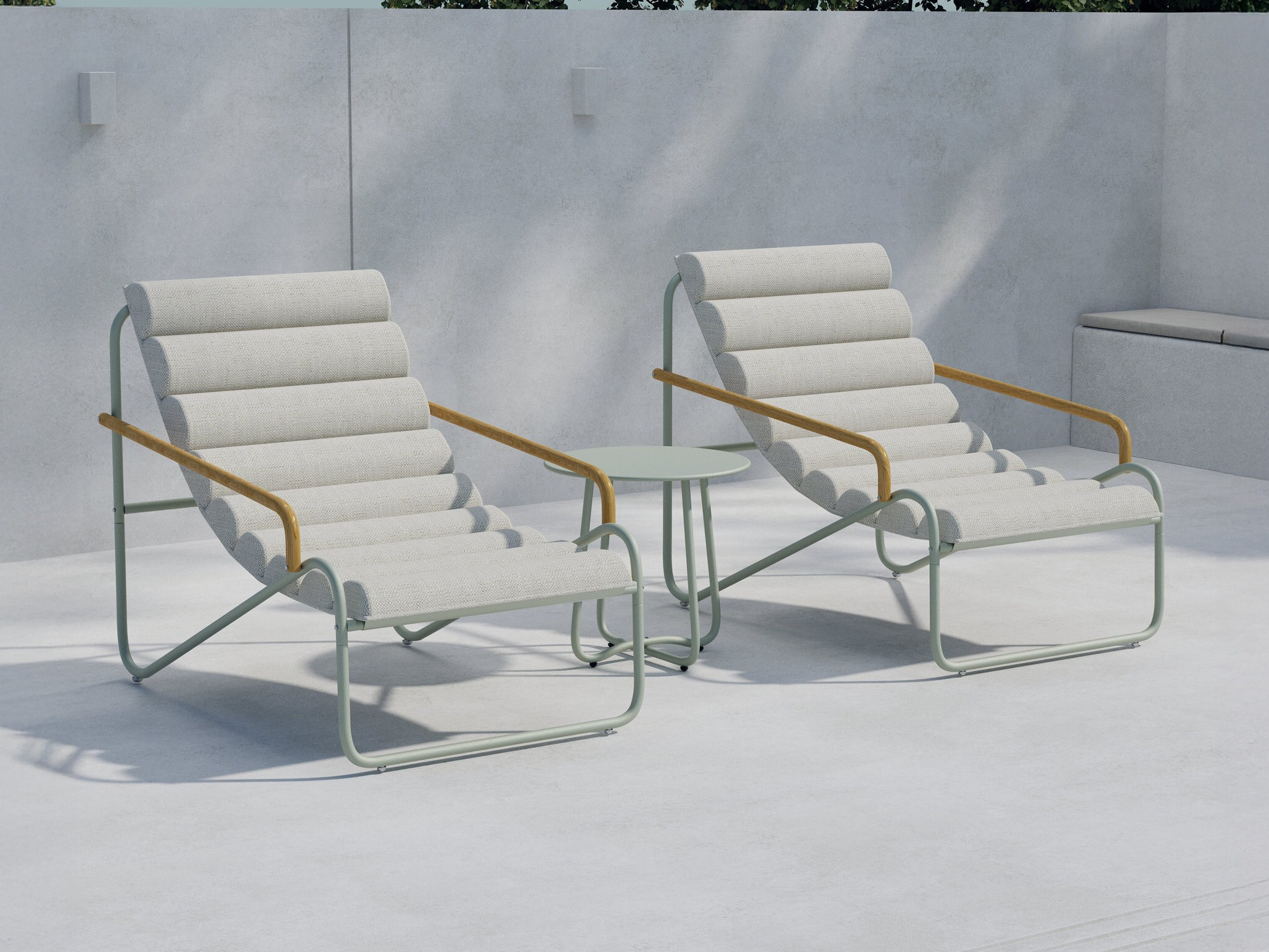Conjunto de terraza Dallas 5194 (Verde)
