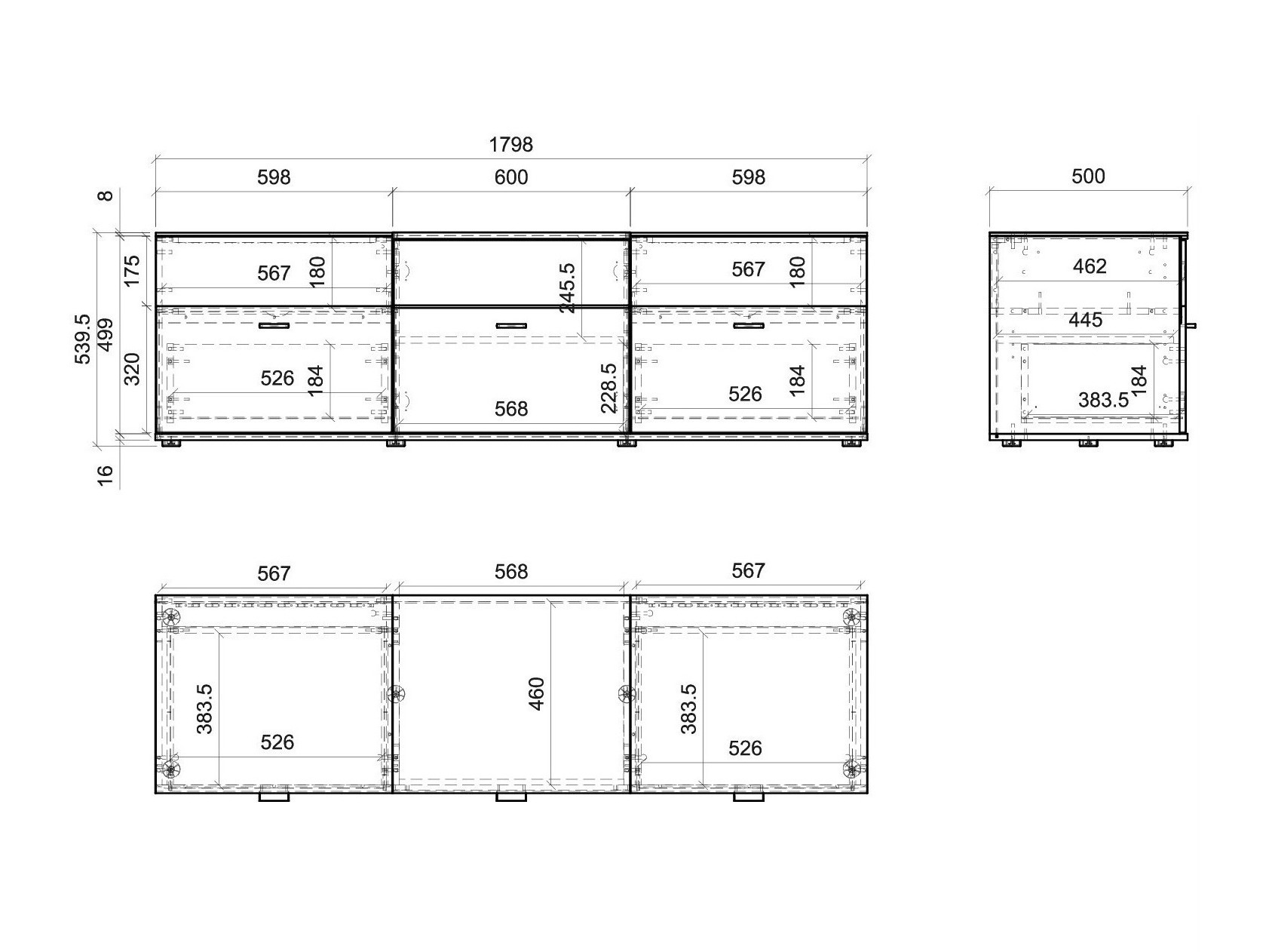 Conjunto de salón Alnue 107