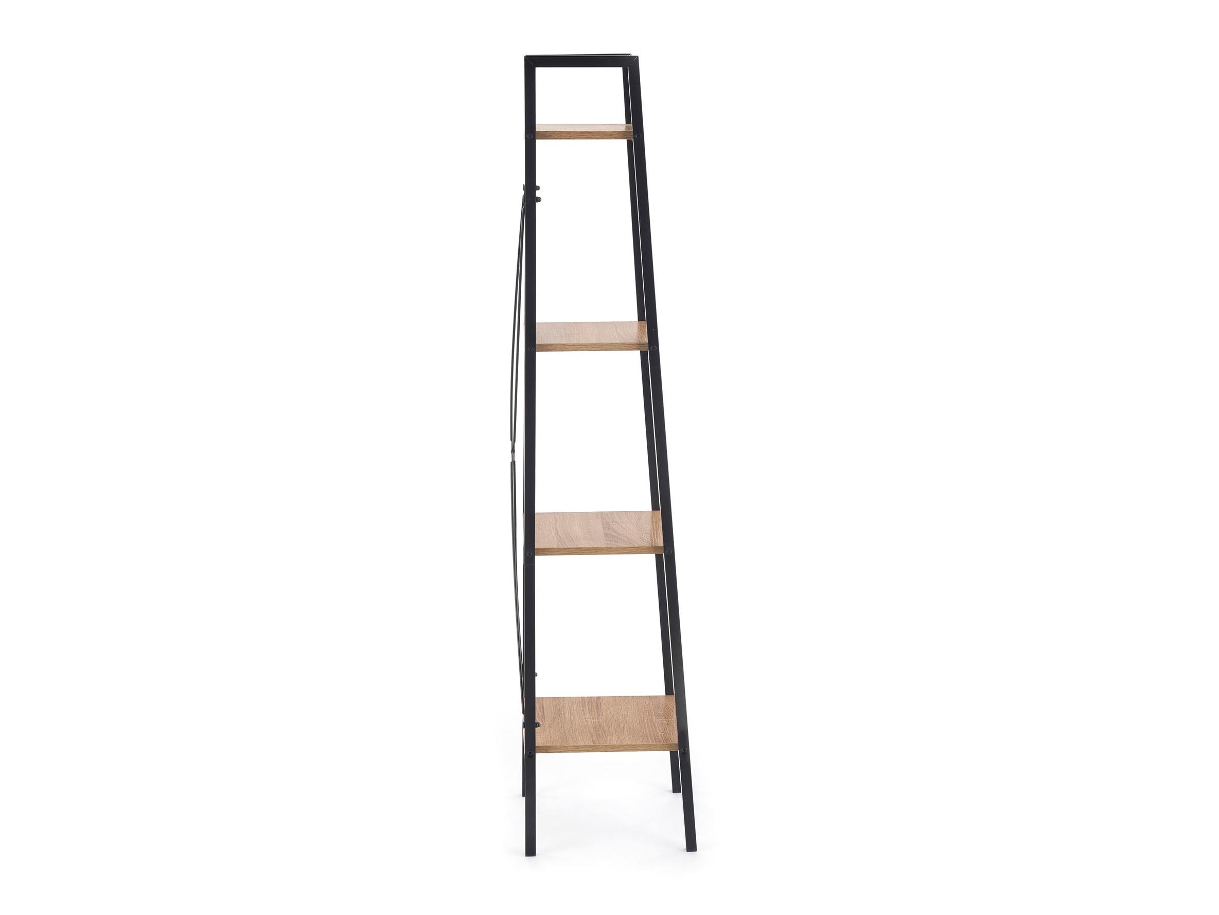 Estantería Houston 1891 (Roble Sonoma + Negro)