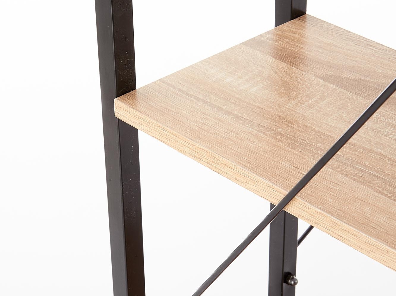 Mesa de oficina Houston 1888 (Roble Sonoma + Negro)