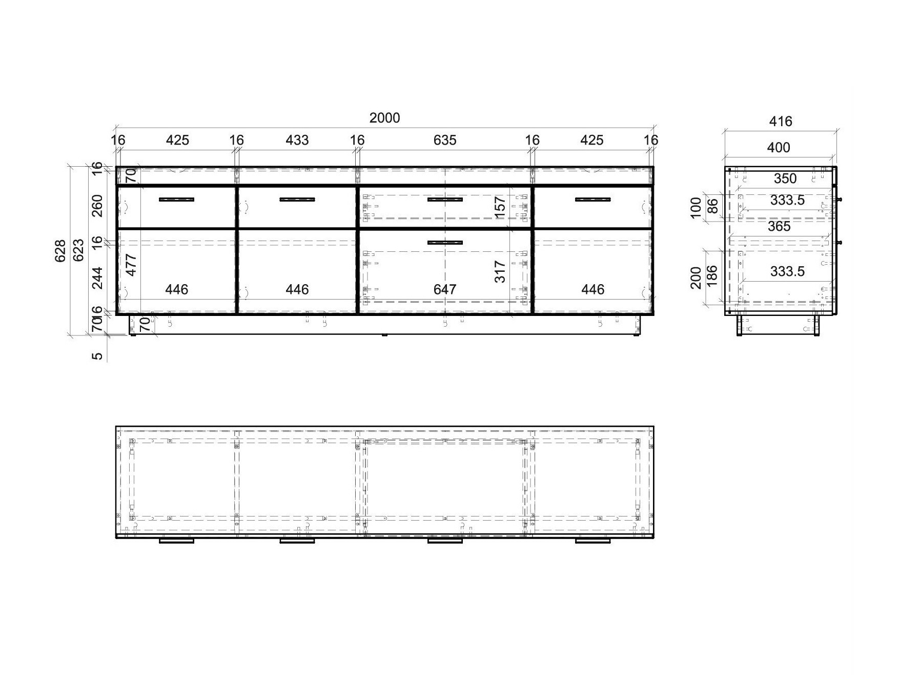 Mueble TV Balelbu 101