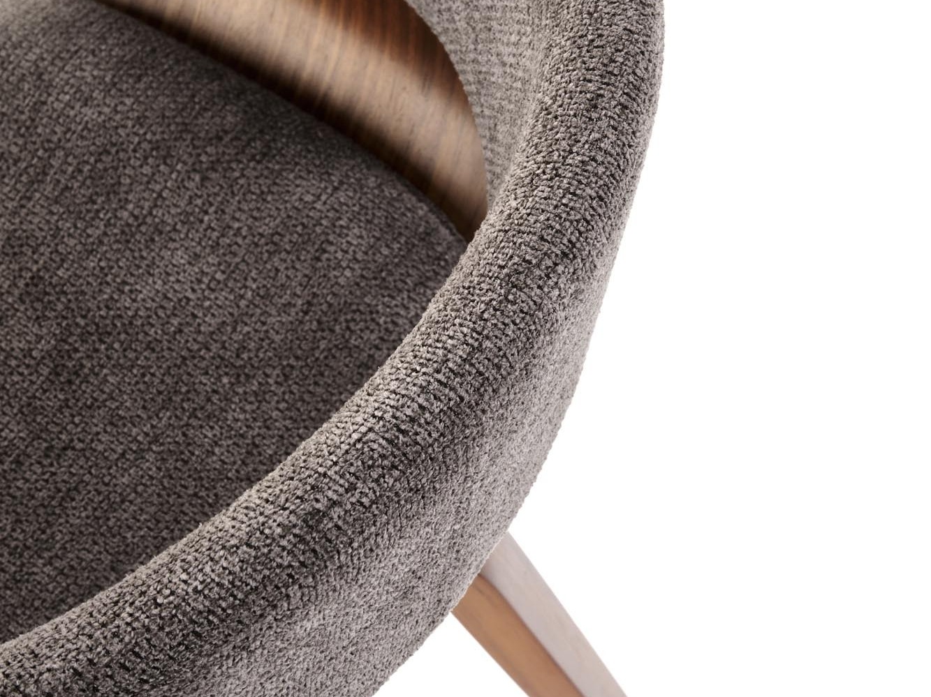 Silla Houston 1597 (Gris + Nogal)