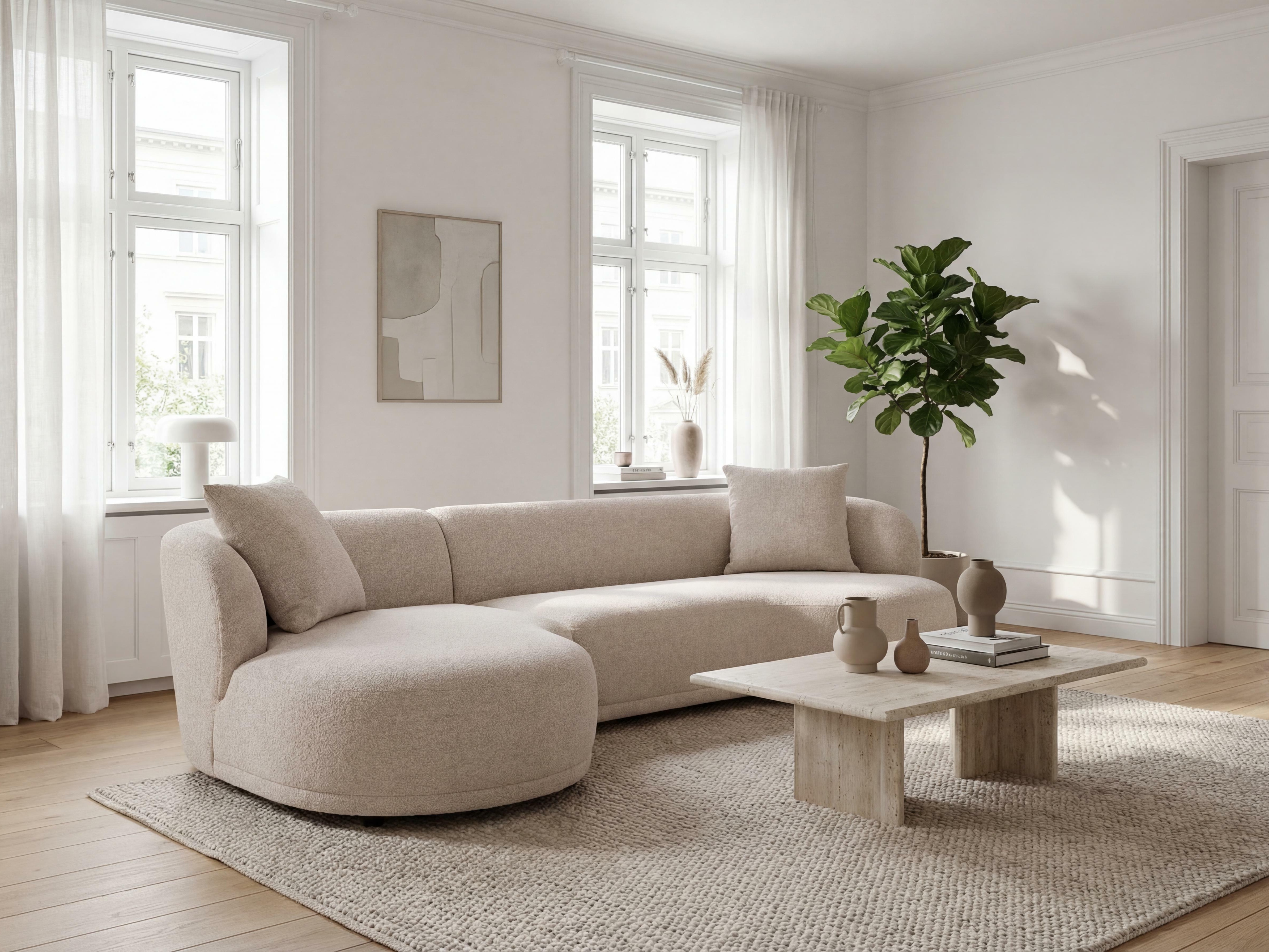 Sofá rinconero Brea 214 (Beige)