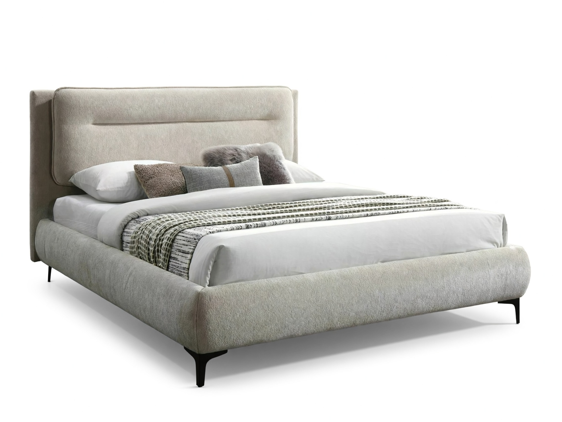Cama Detroit 786 (Beige claro)