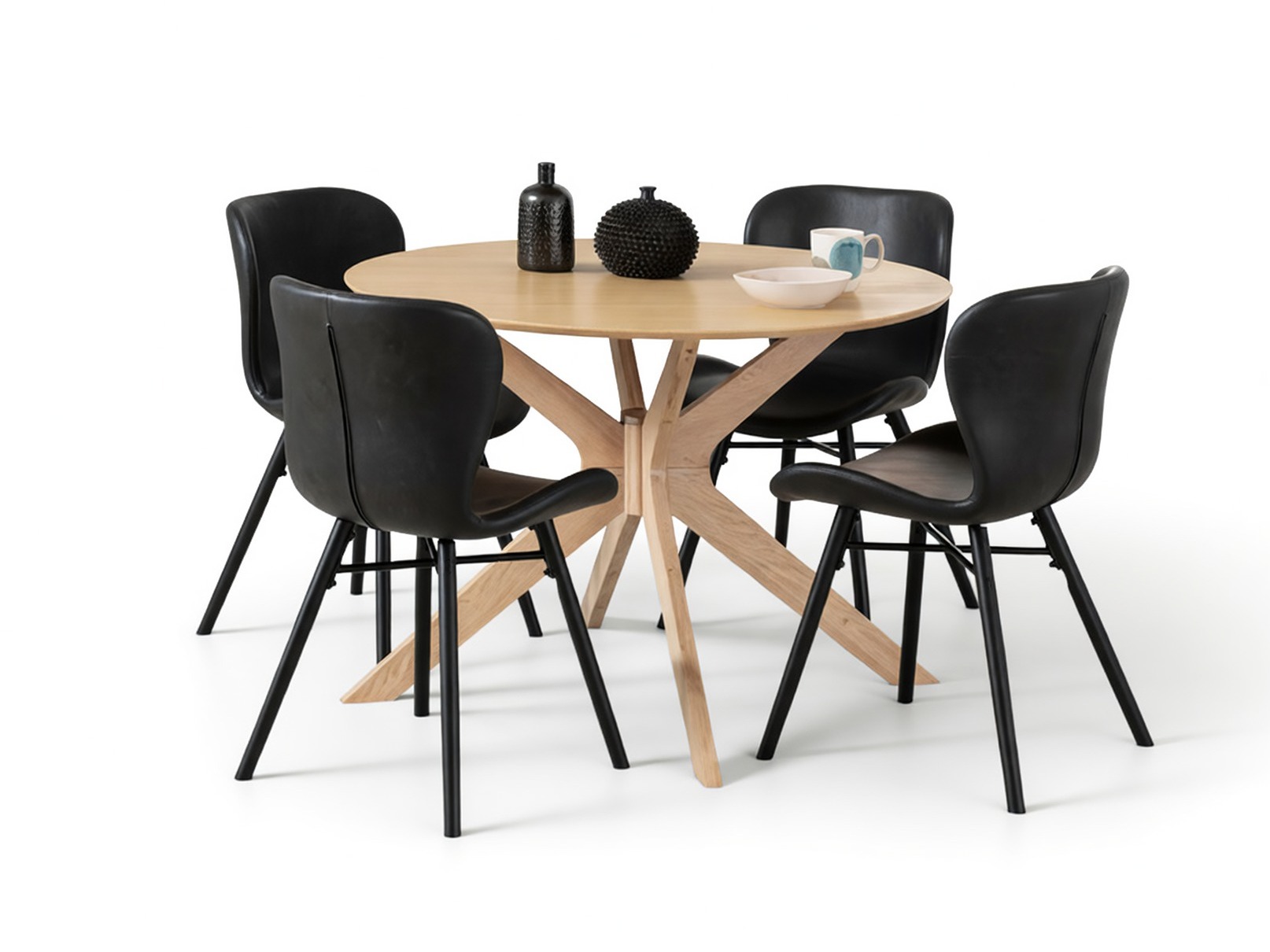 Conjunto de mesas y sillas para comedor Norsica 347