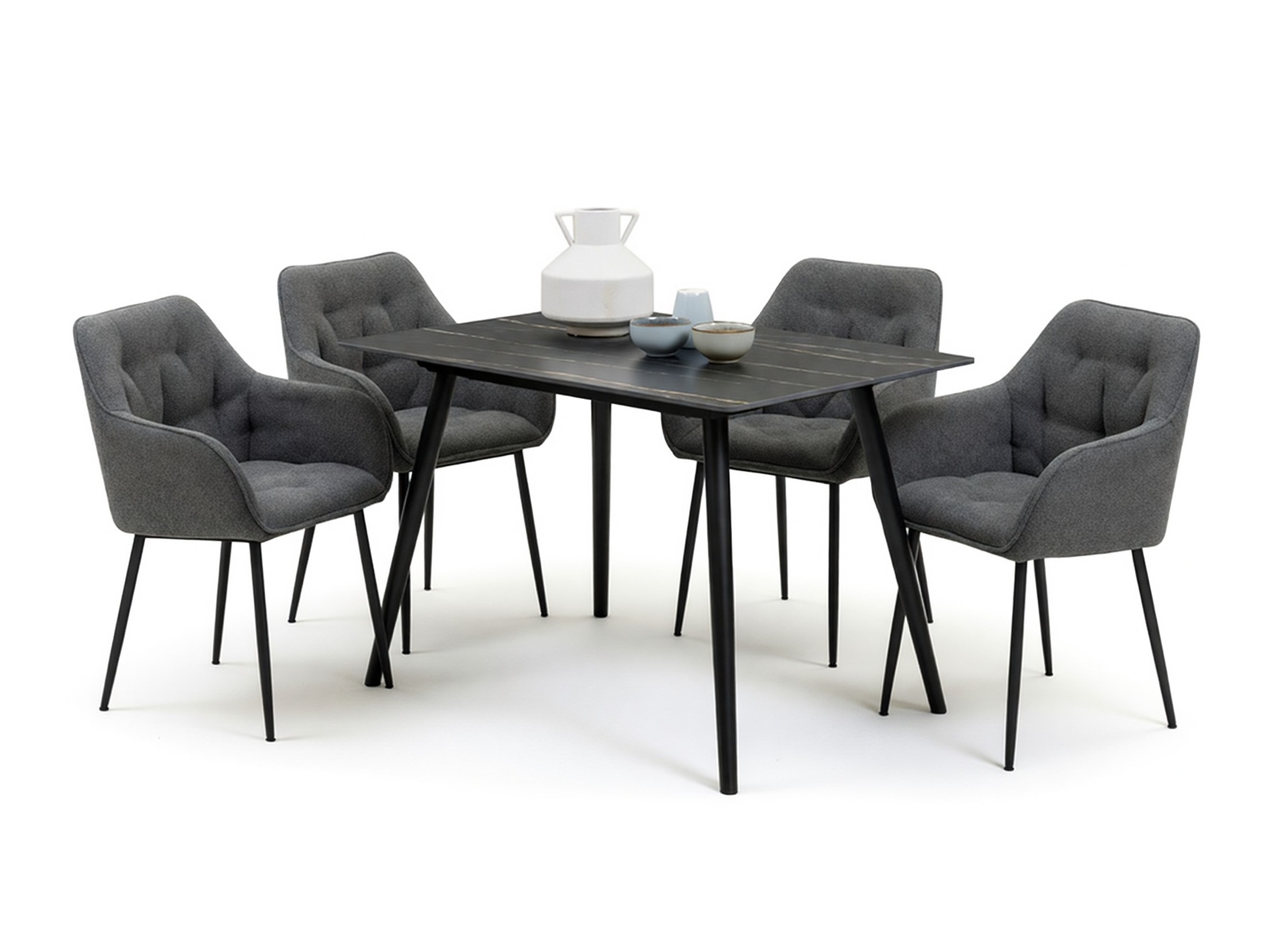 Conjunto de mesas y sillas para comedor Norsica 713