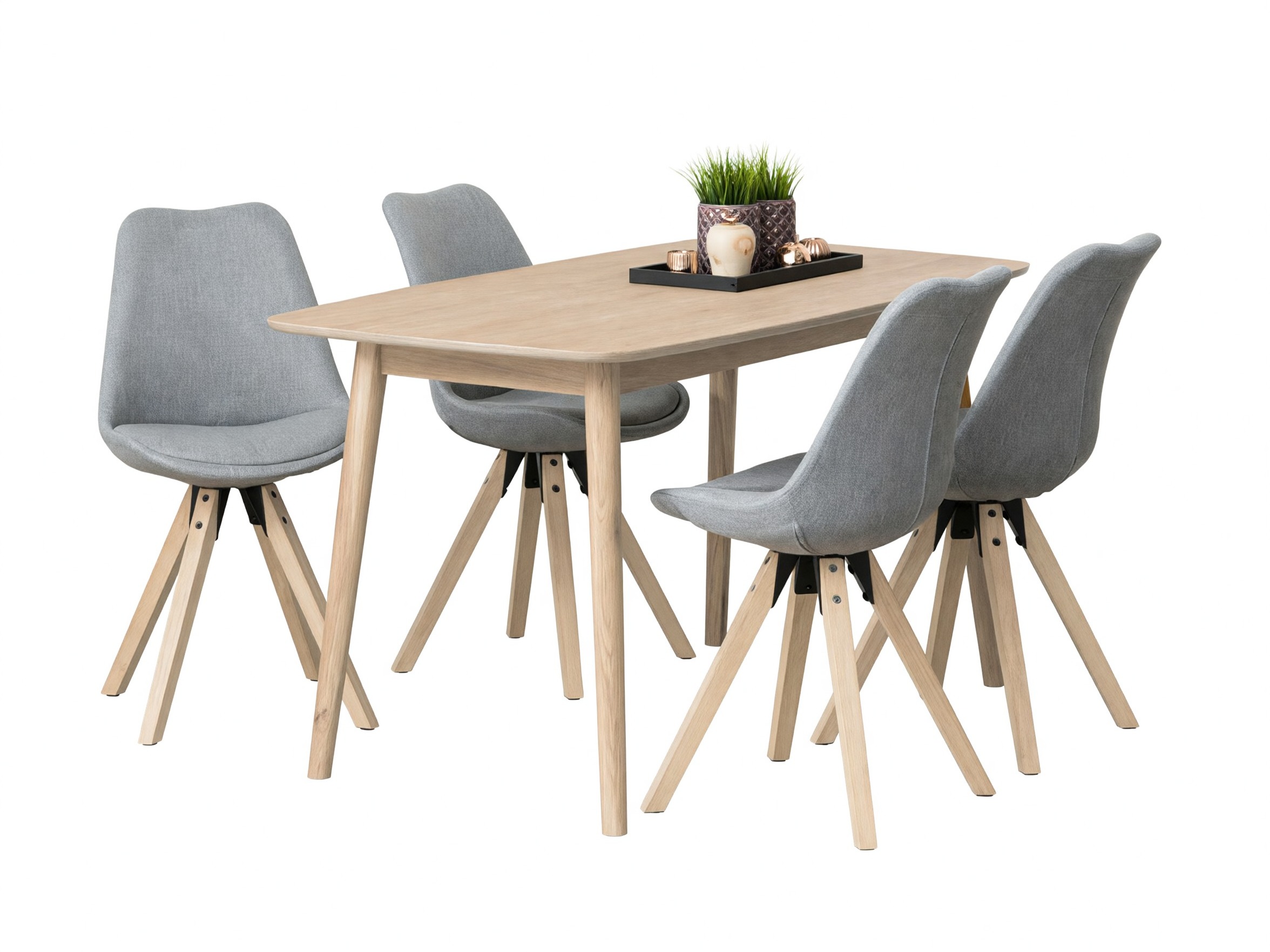 Conjunto de mesas y sillas para comedor Norsica Daltea 120