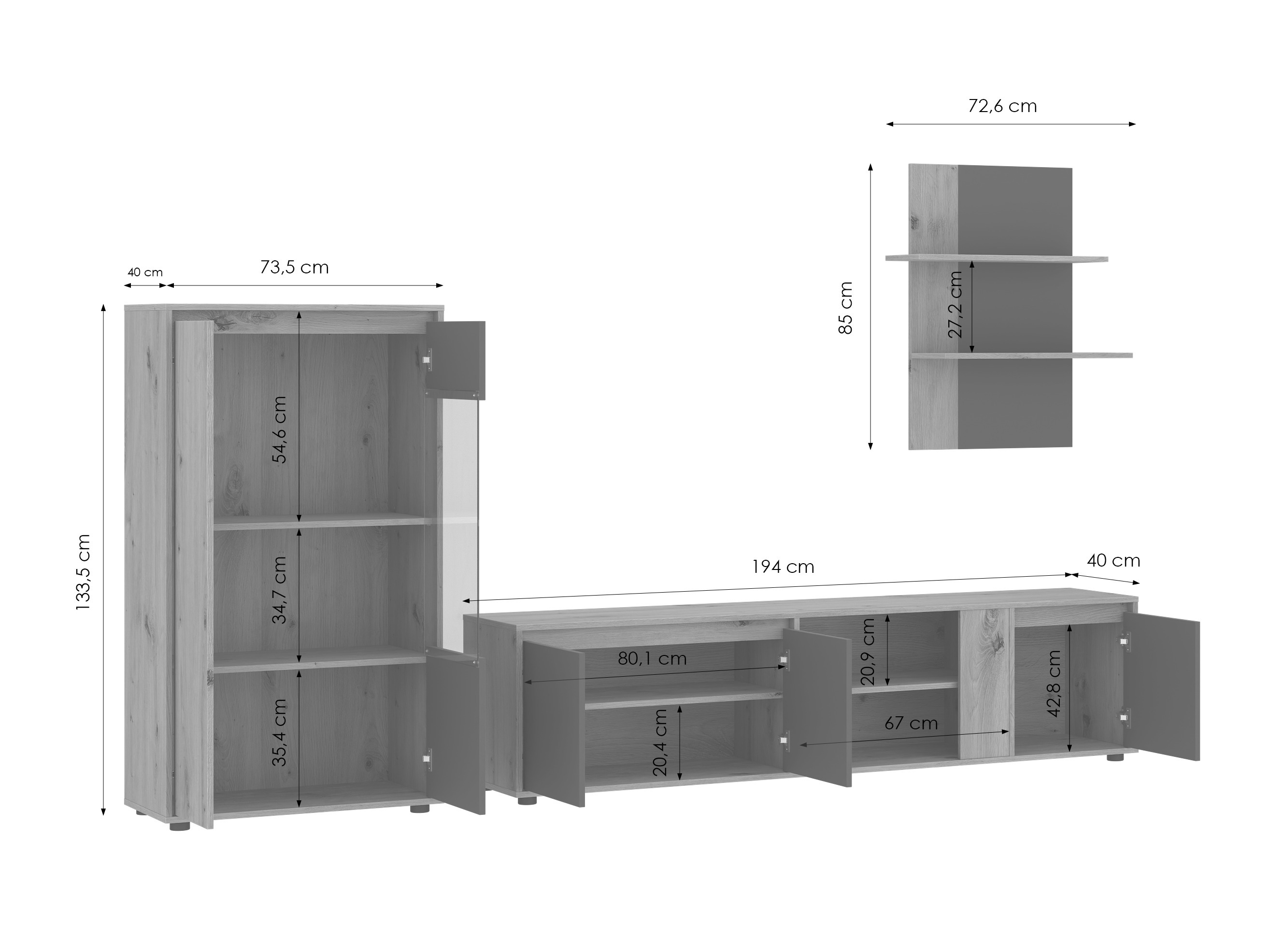 Conjunto de salón Ontario 226