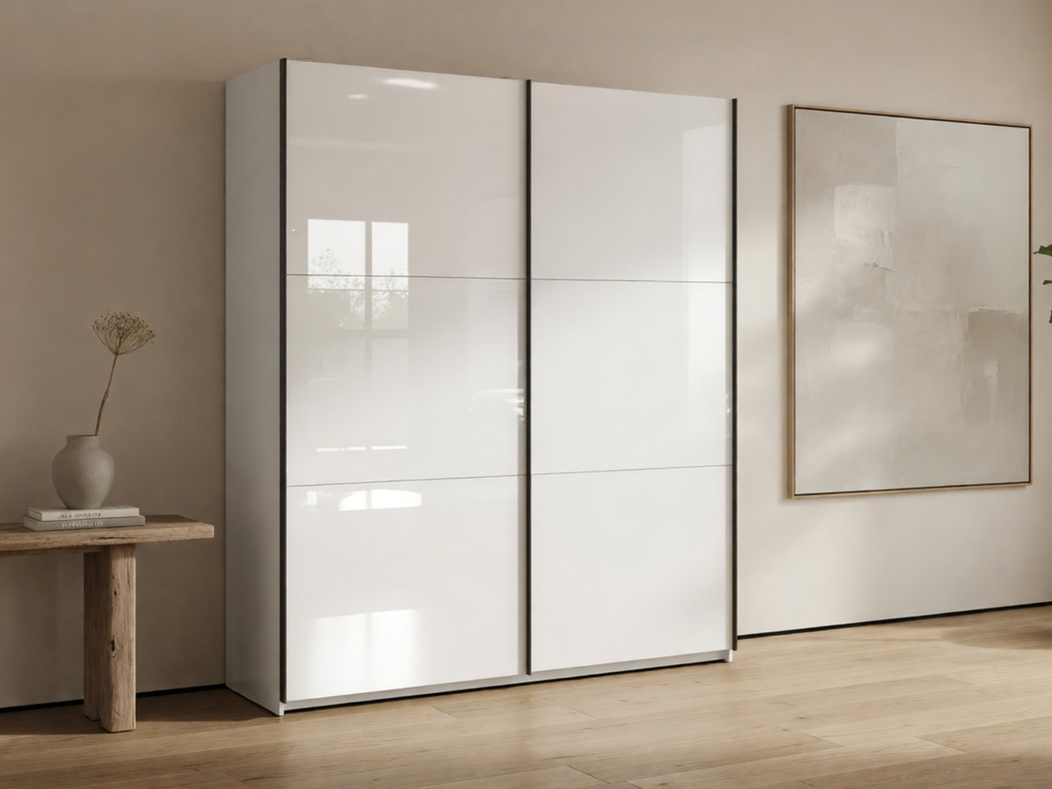 Armario Livevaro 109 (Blanco brillante)