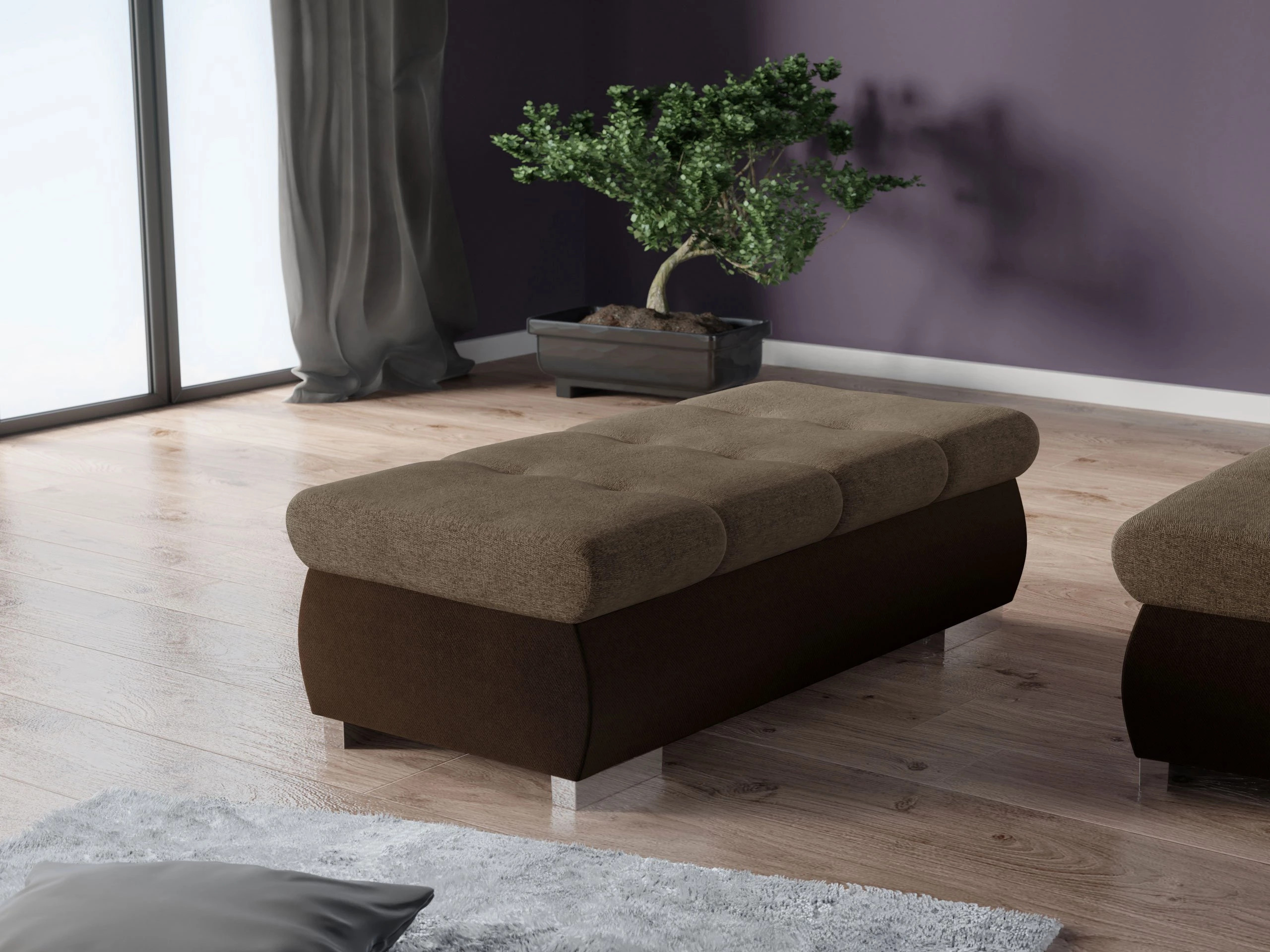 Banco tapizado Comfivo Nitor I (Kronos 06 + Matana 19)