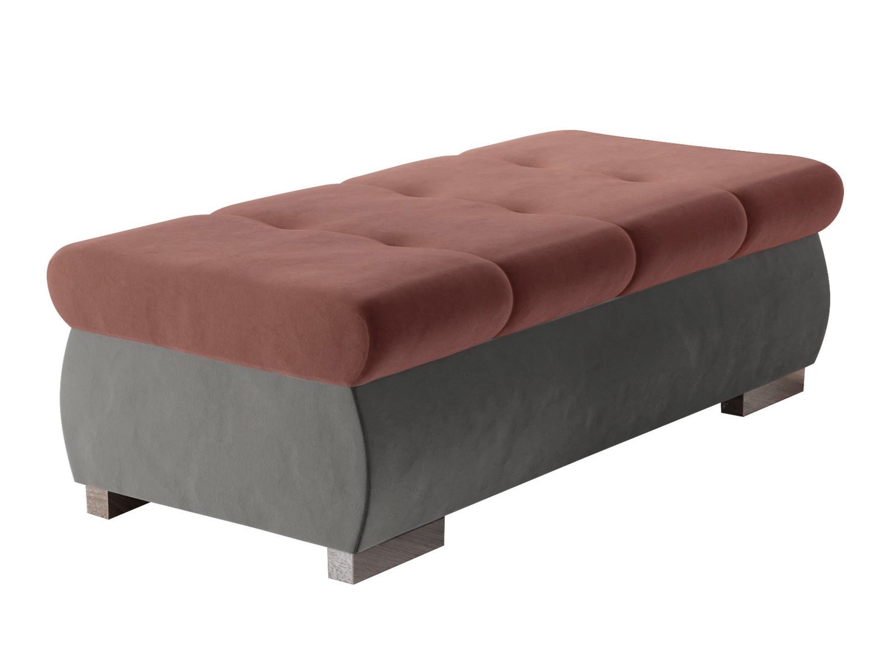 Banco tapizado Comfivo Nitor I (Magic Velvet 2217 + Magic Velvet 2258)