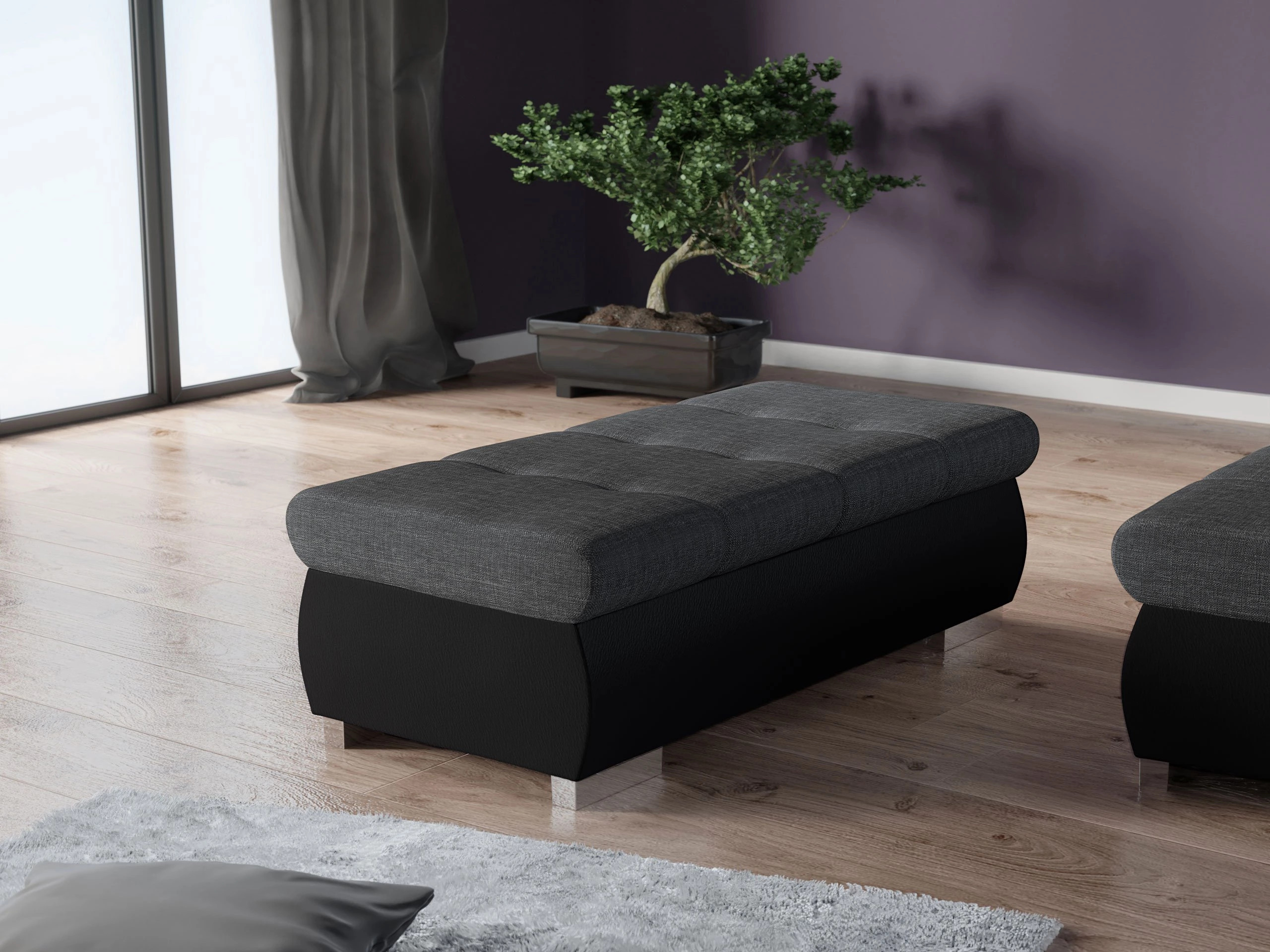 Banco tapizado Comfivo Nitor I (Soft 011 + Lux 06)