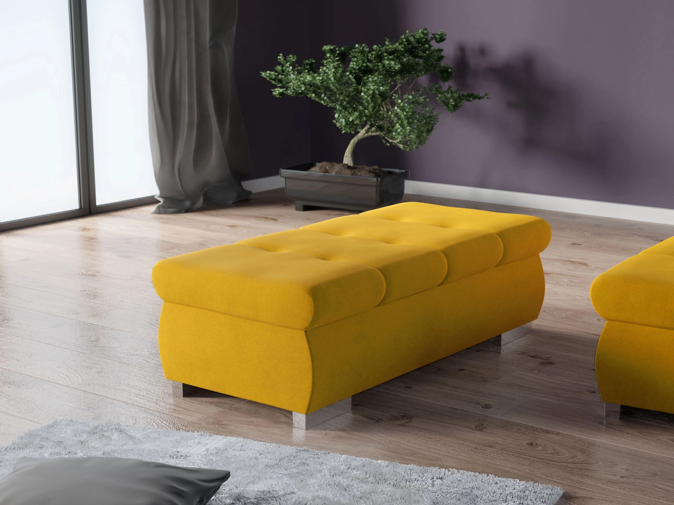 Banco tapizado Comfivo Nitor I (Uttario Velvet 2959)