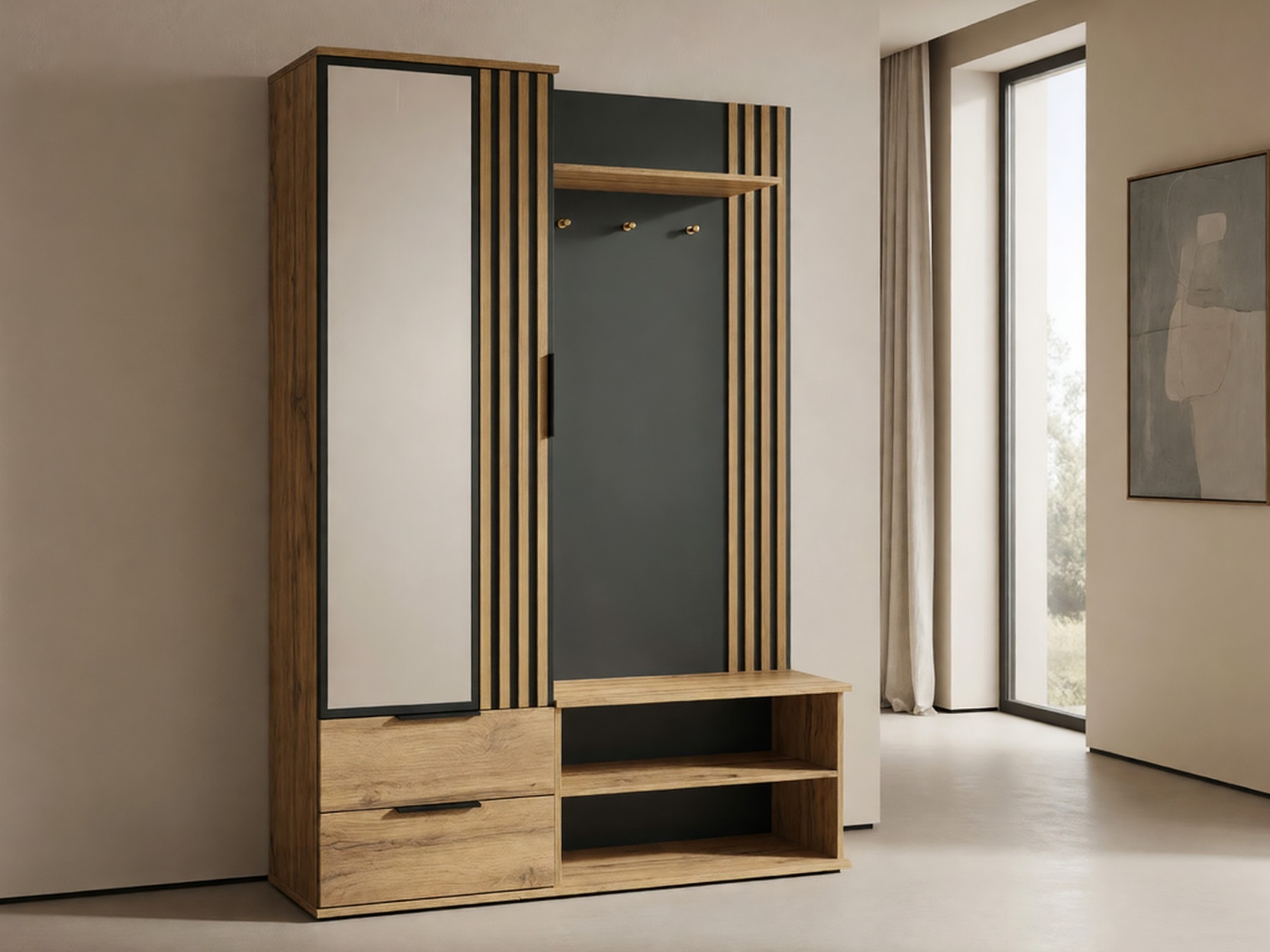 Conjunto para recibidor Honolulu 238