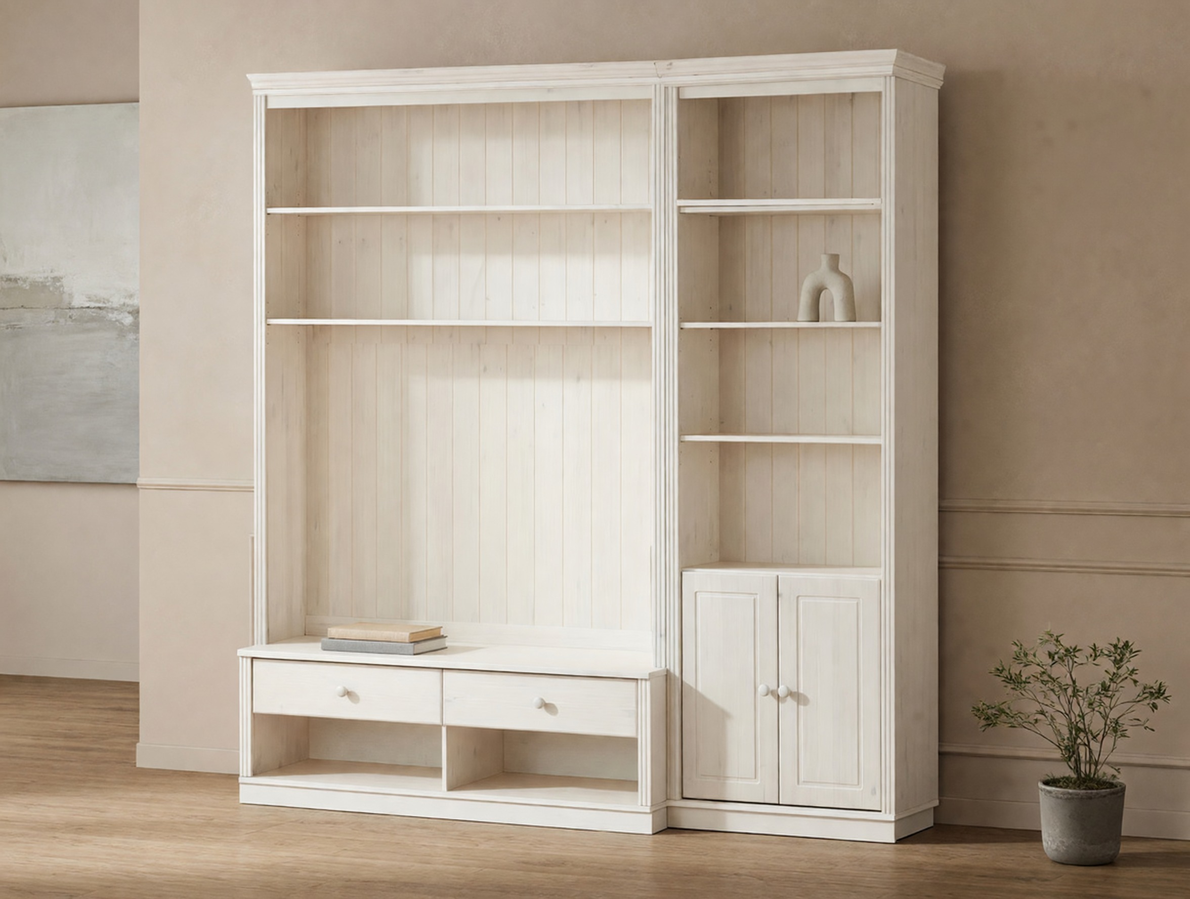 Conjunto de salón Saltoro 105 (Blanco)