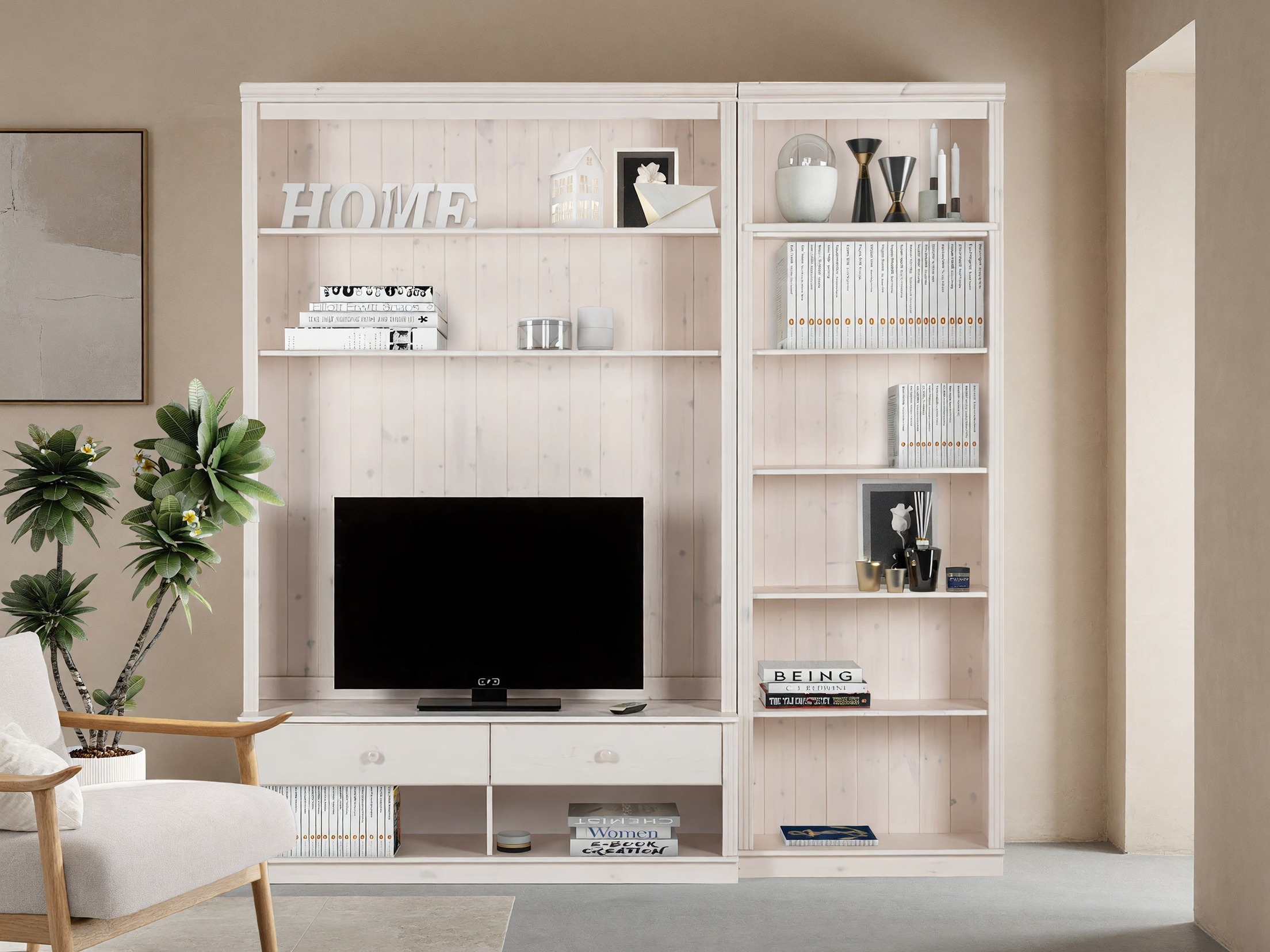 Conjunto de salón Saltoro 106 (Blanco)