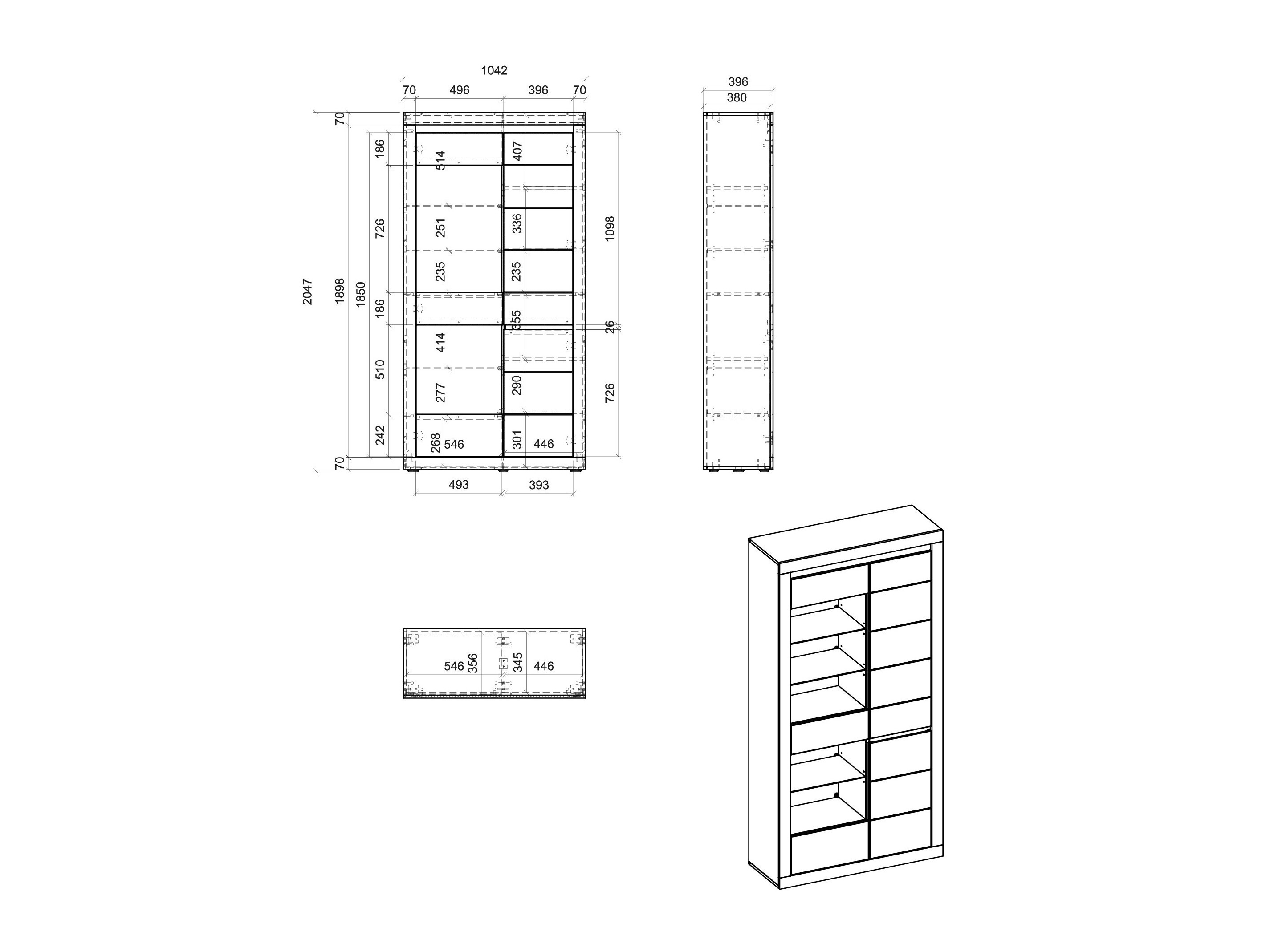 Estantería Ophtola 114
