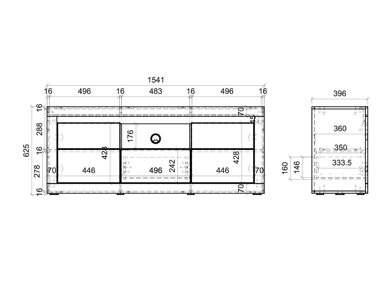 Mueble TV Ophtola 107