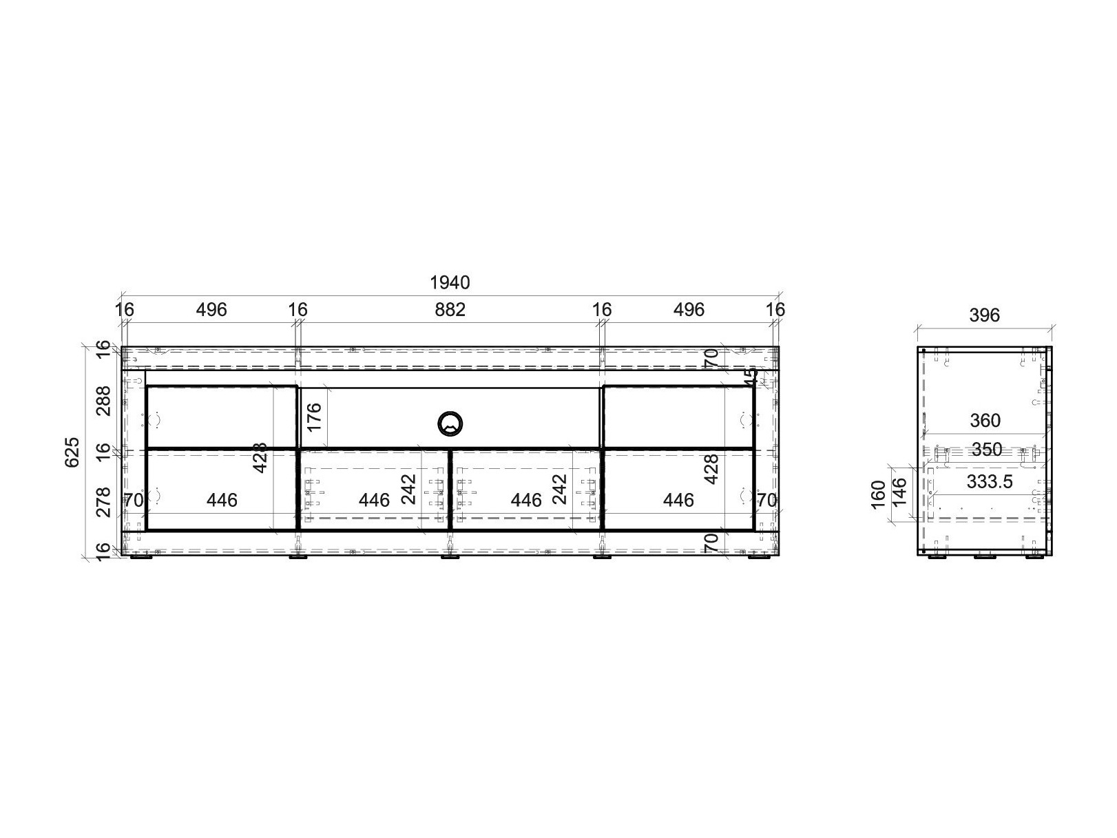Mueble TV Ophtola 108