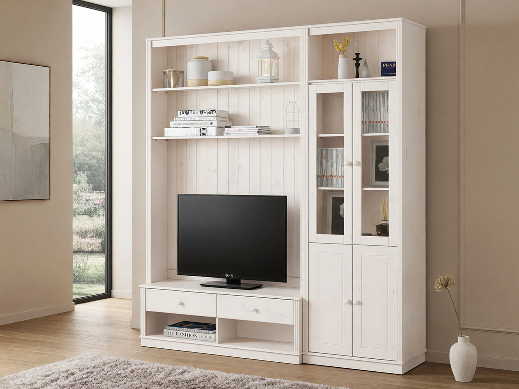 Conjunto de salón Saltoro 124 (Blanco)