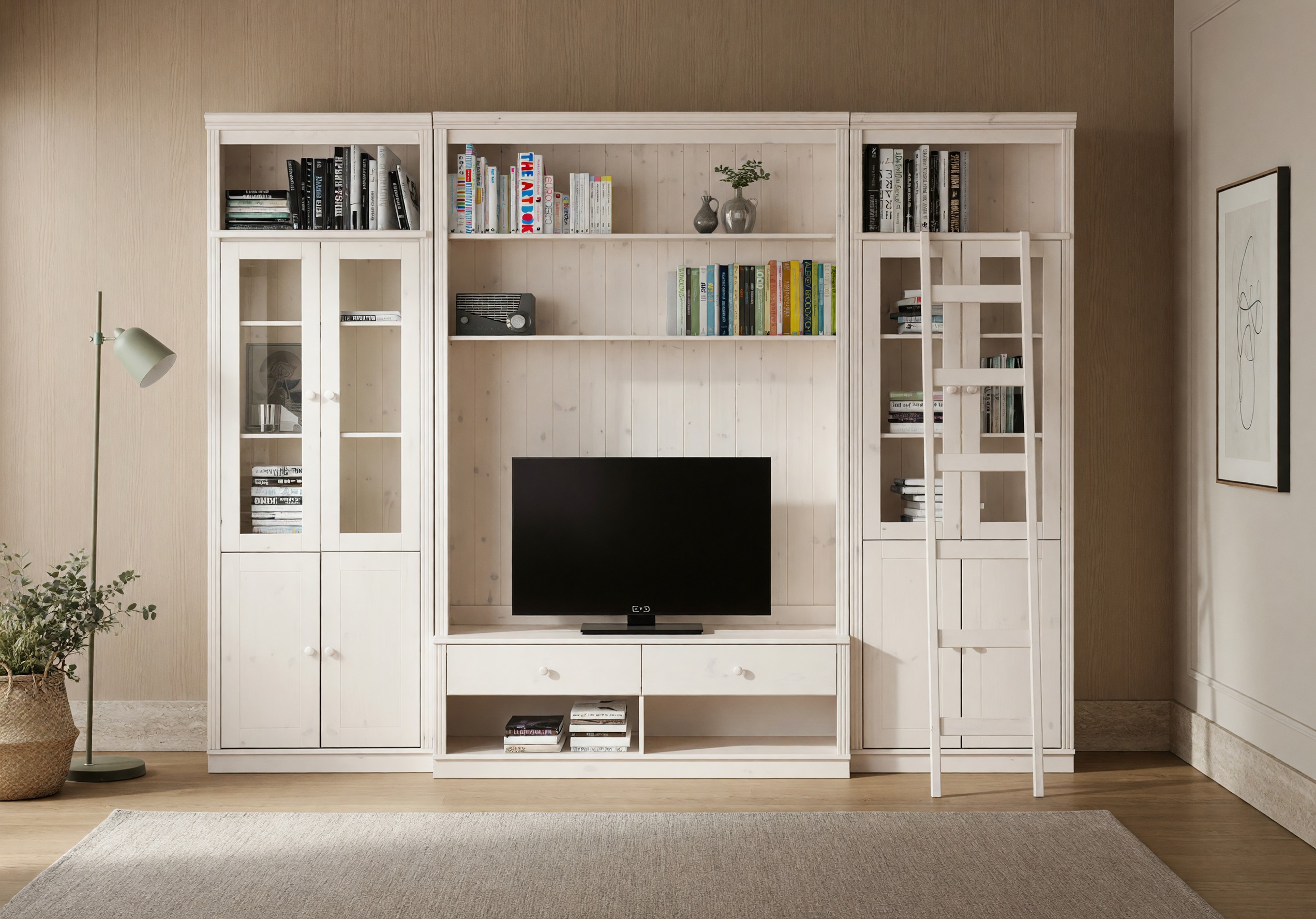 Conjunto de salón Saltoro 128 (Blanco)