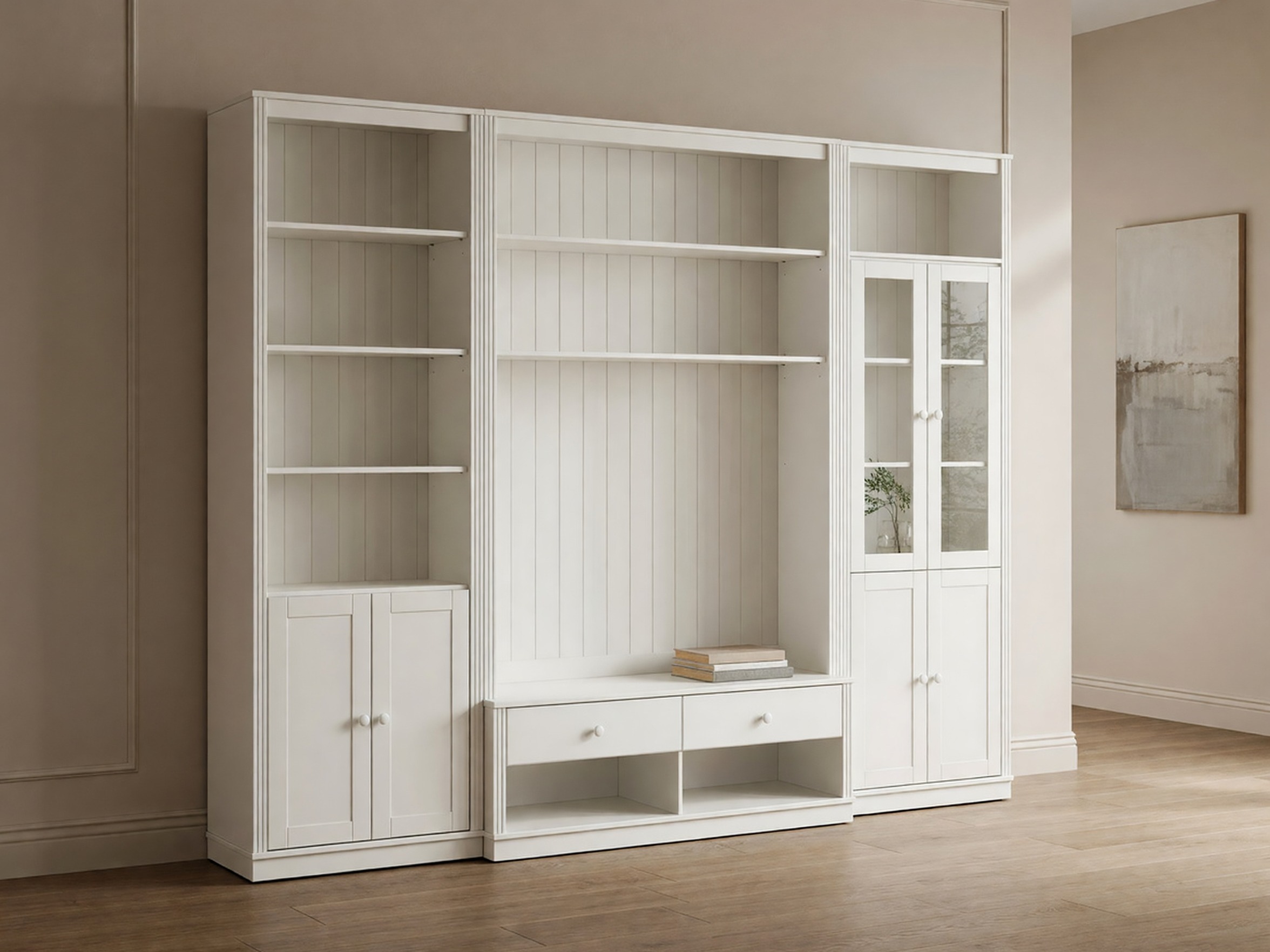 Conjunto de salón Saltoro 140 (Blanco)