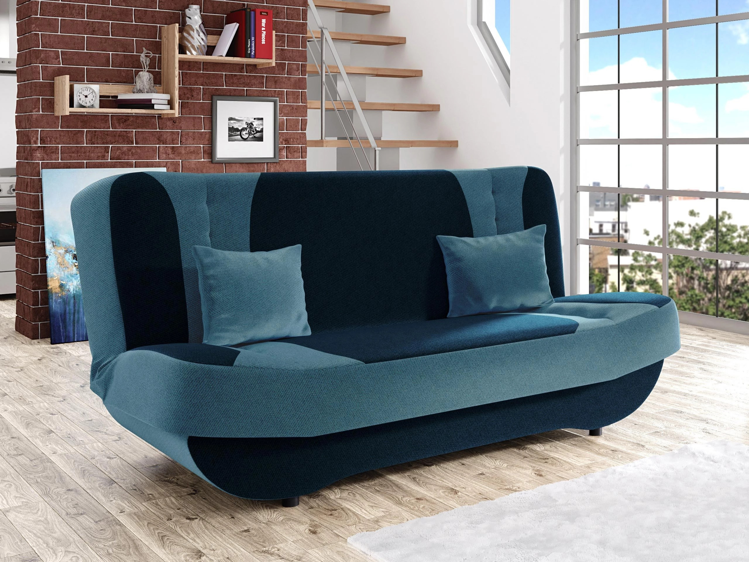 Sofá cama Comfivo Cervus (Kronos 09 + Kronos 31)