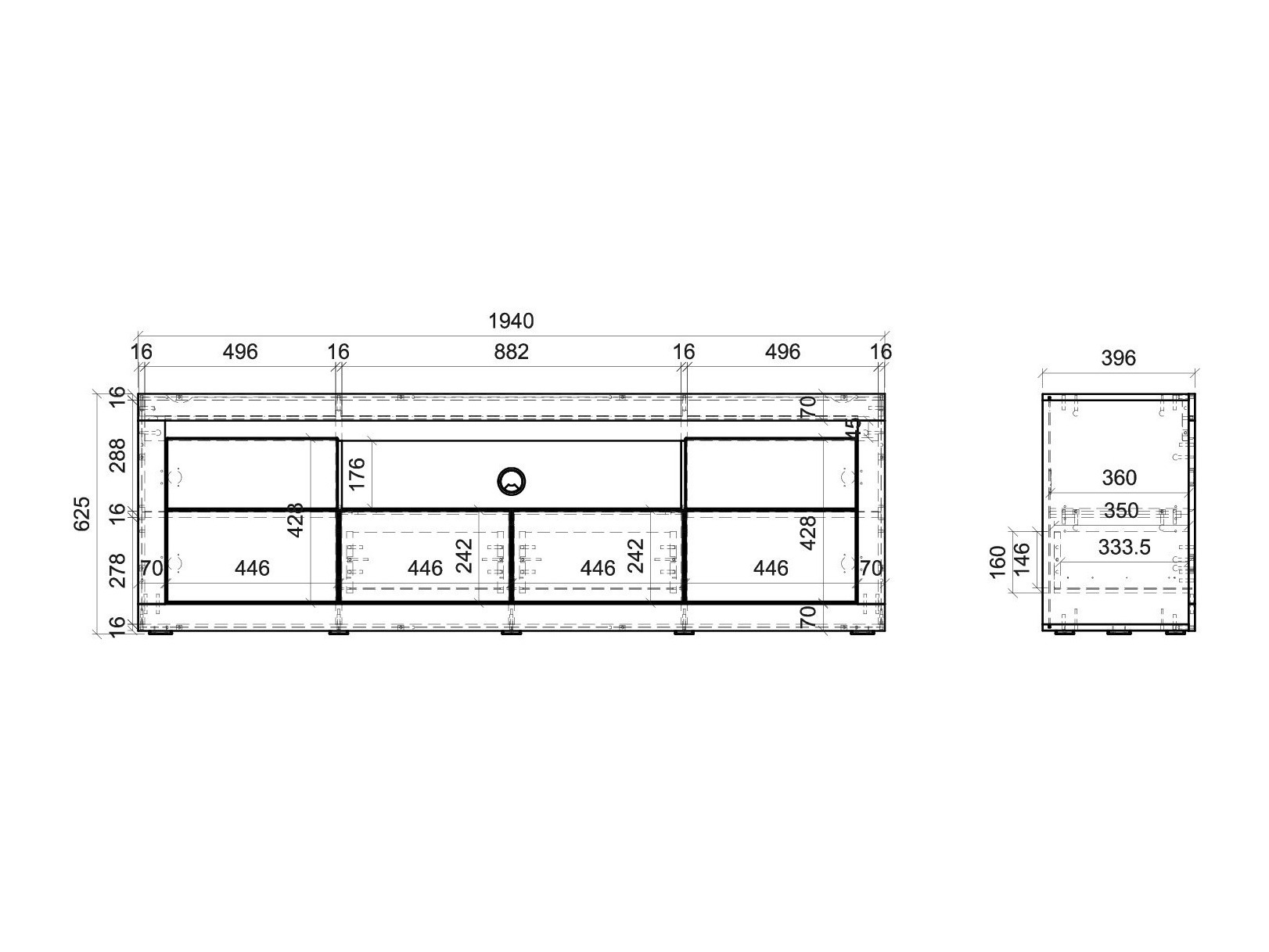 Conjunto de salón Ophtola 121 (Izquierda)