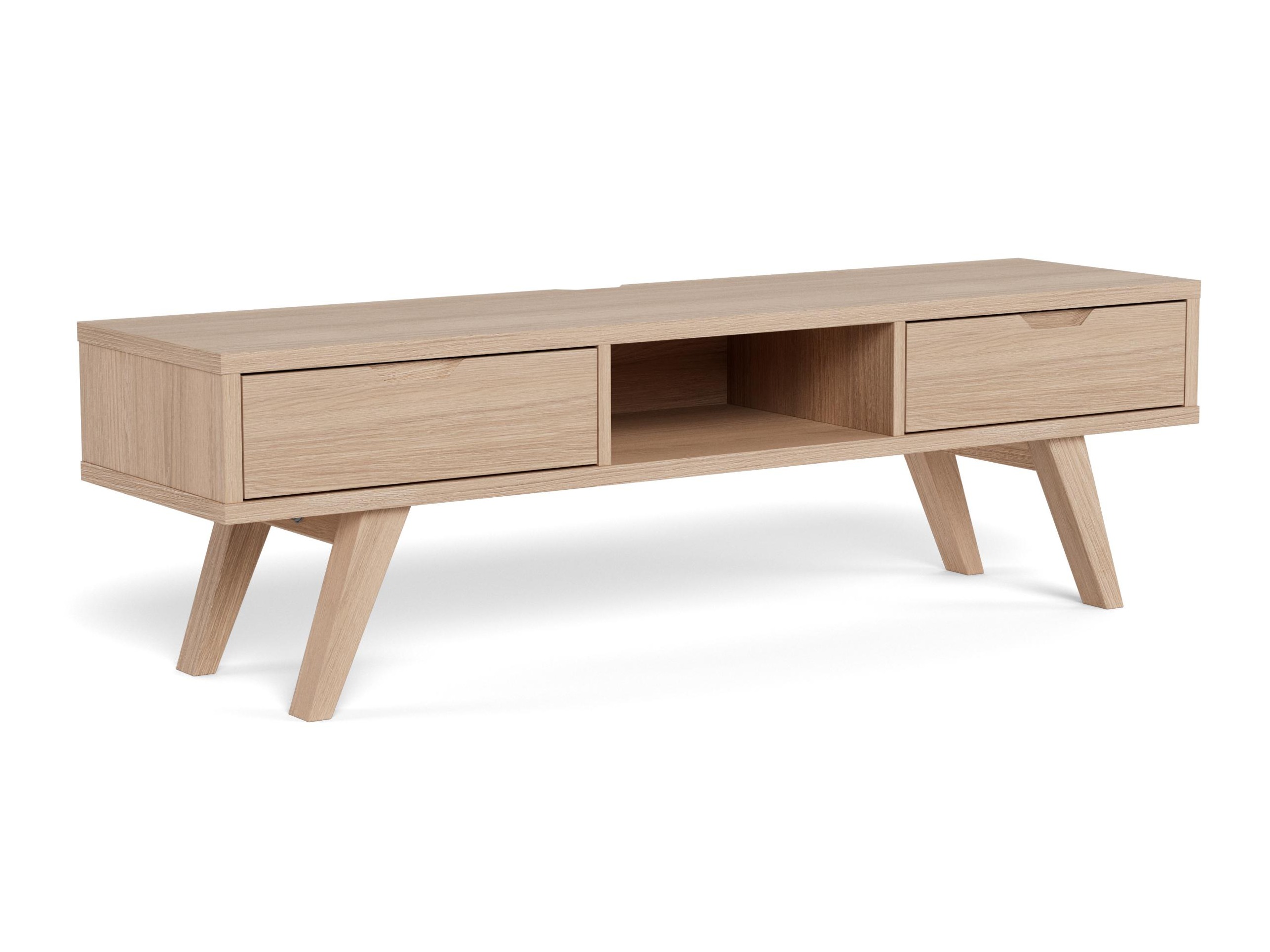 Mueble TV Norsica Albene 110 (Roble blanqueado)