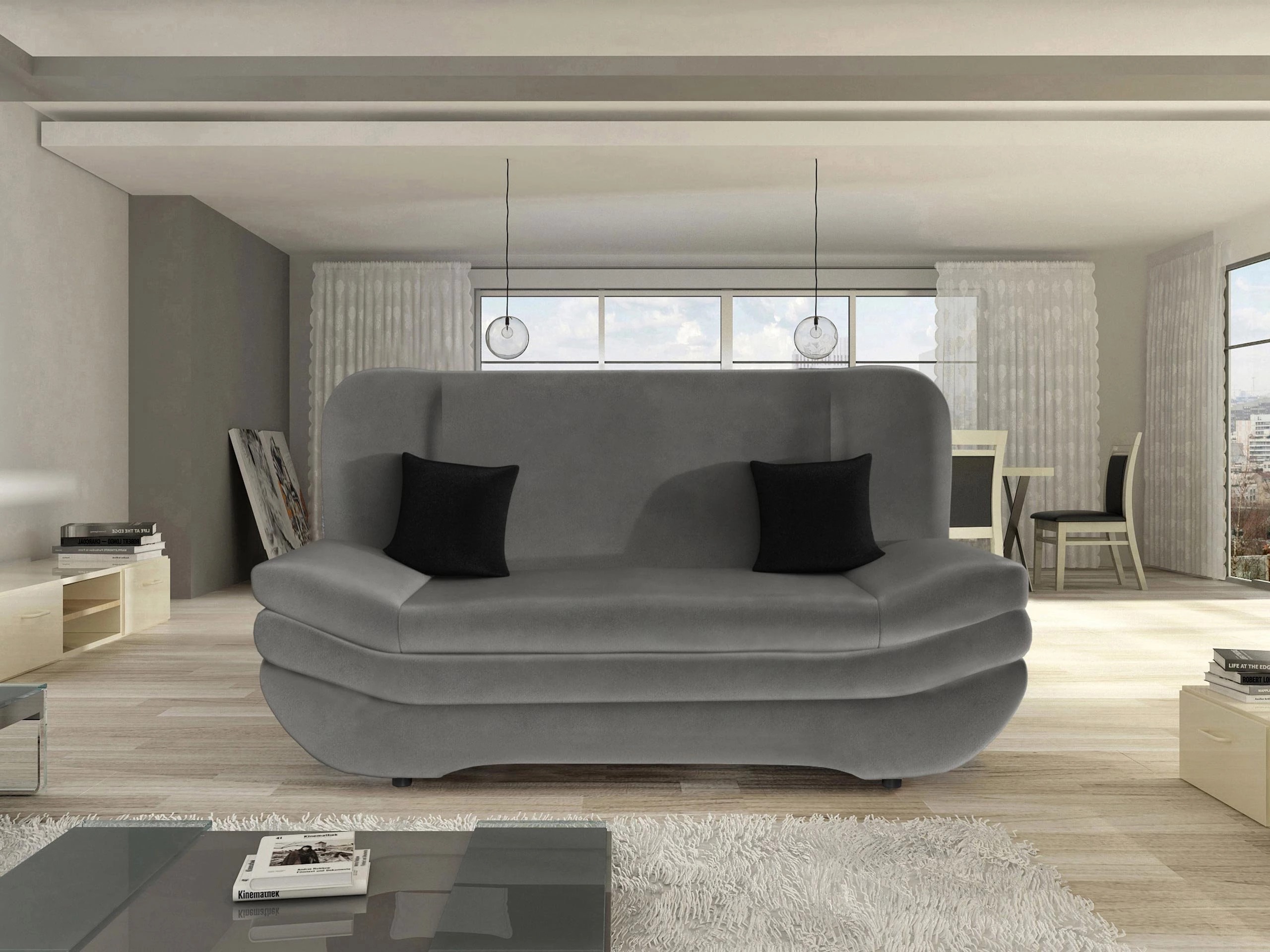 Sofá cama Comfivo Silva (Magic Velvet 2217 + Magic Velvet 2219)