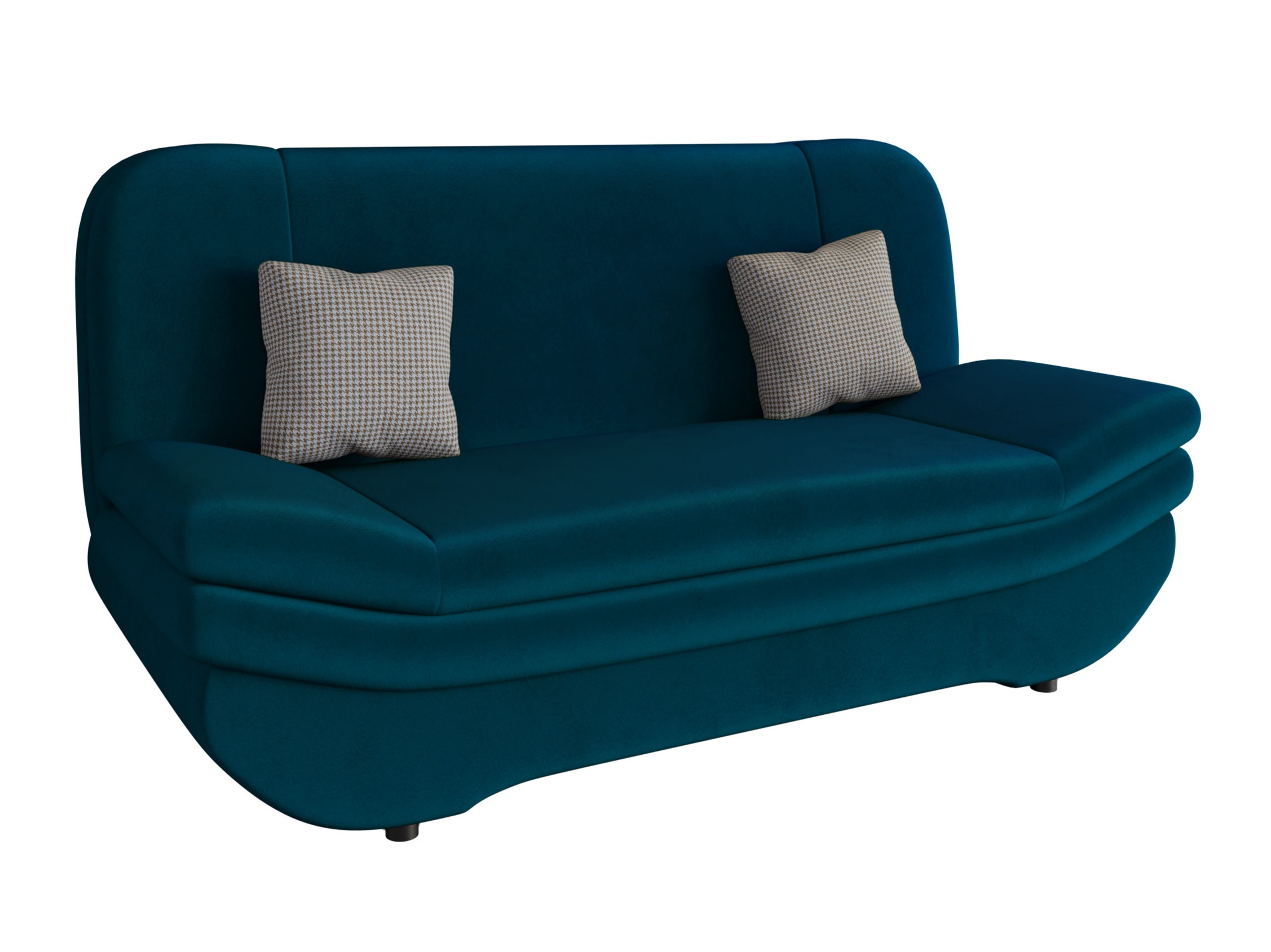 Sofá cama Comfivo Silva (Venus Velvet 2911 + Kenia 796)