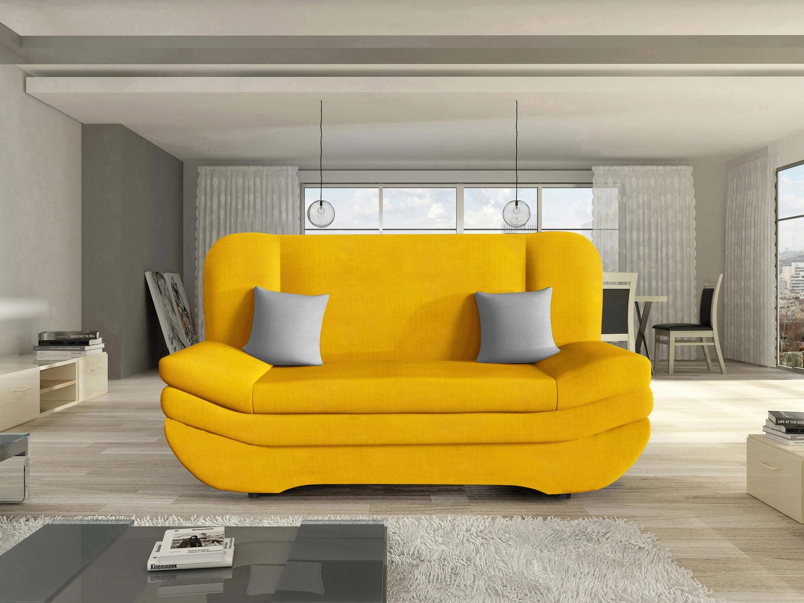 Sofá cama Comfivo Silva (Venus Velvet 2916 + Venus Velvet 2921)