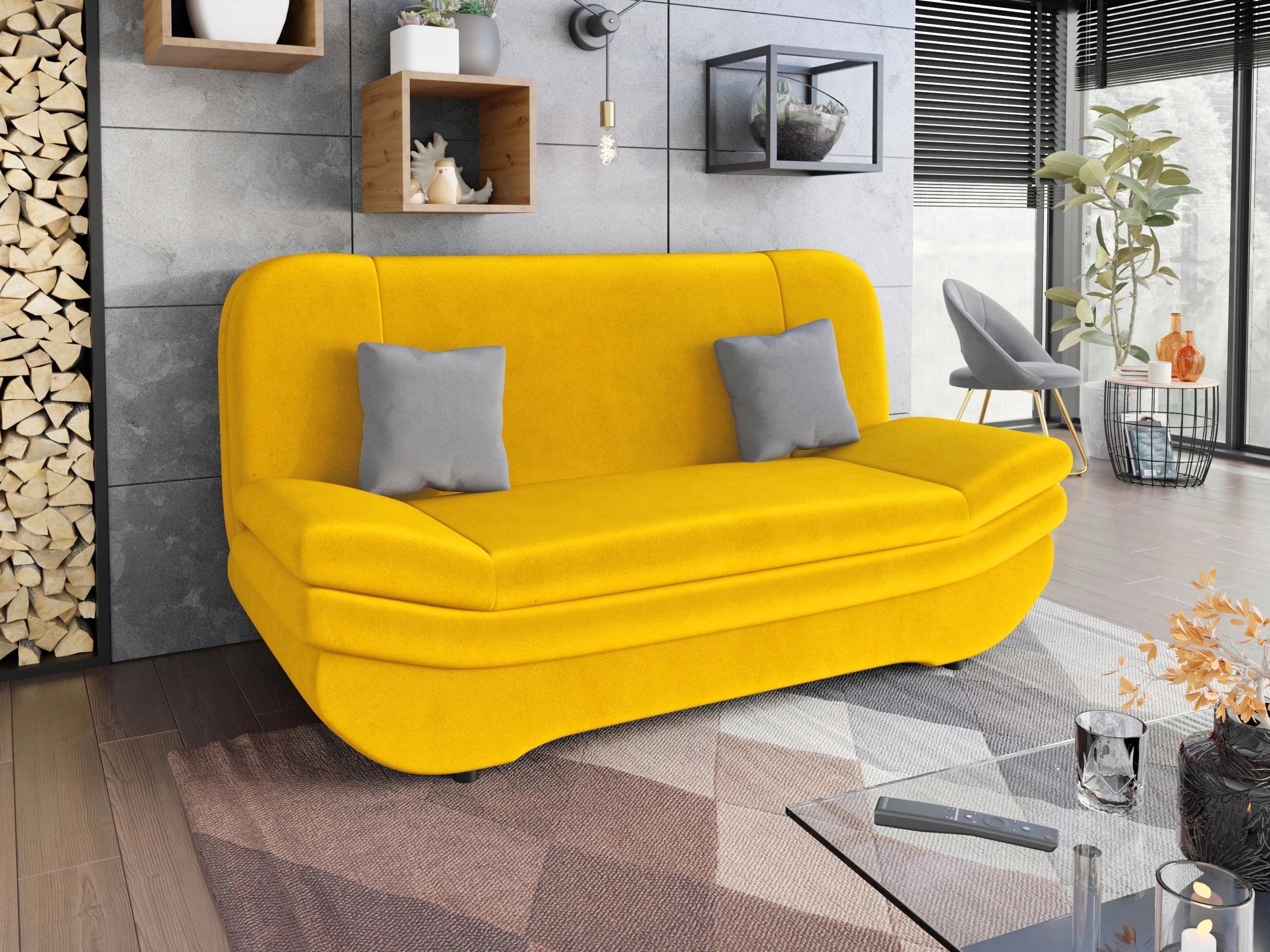 Sofá cama Comfivo Silva (Venus Velvet 2916 + Venus Velvet 2921)