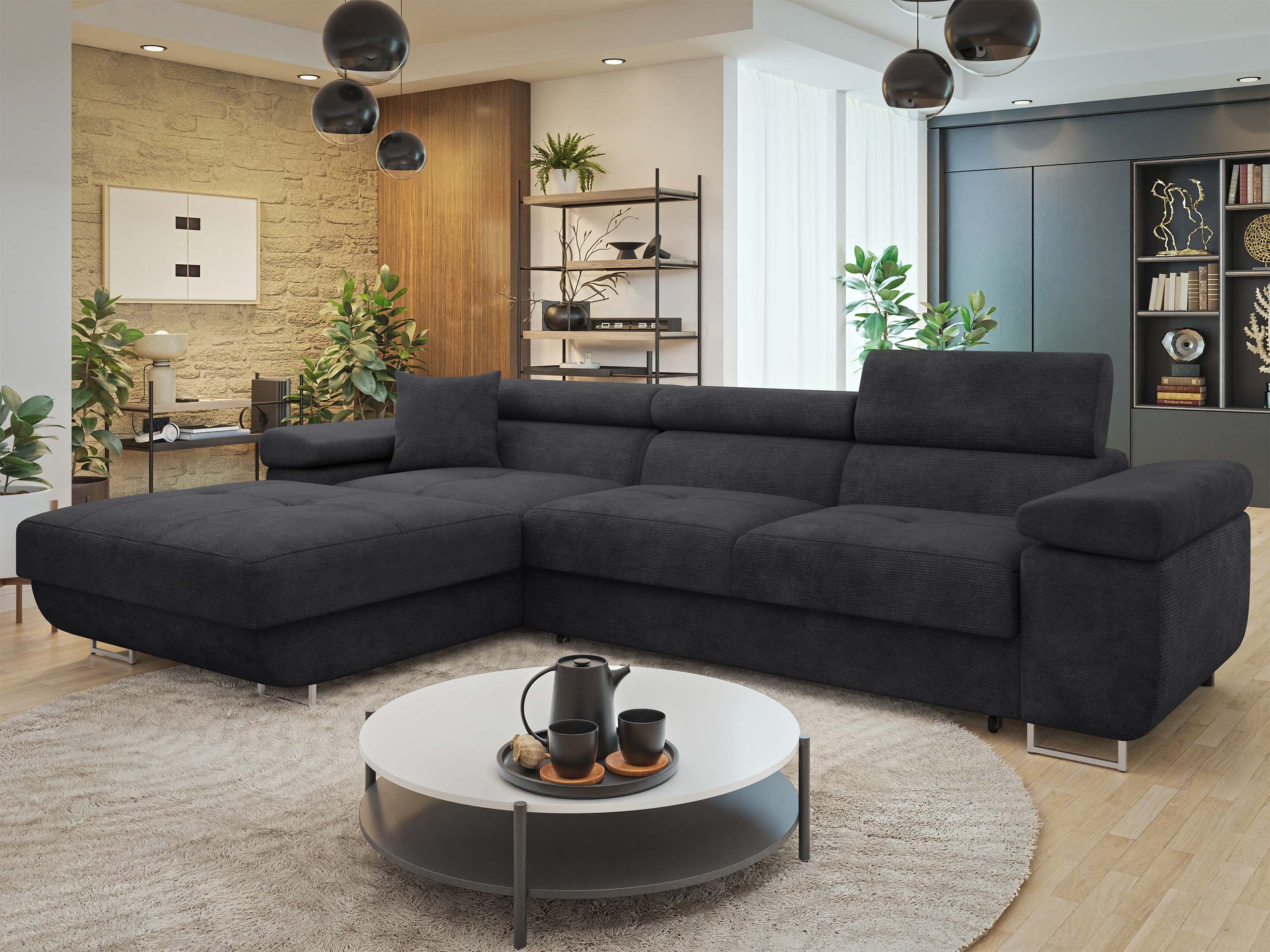 Sofá rinconero Comfivo Vinetum II (Margo 227.09)