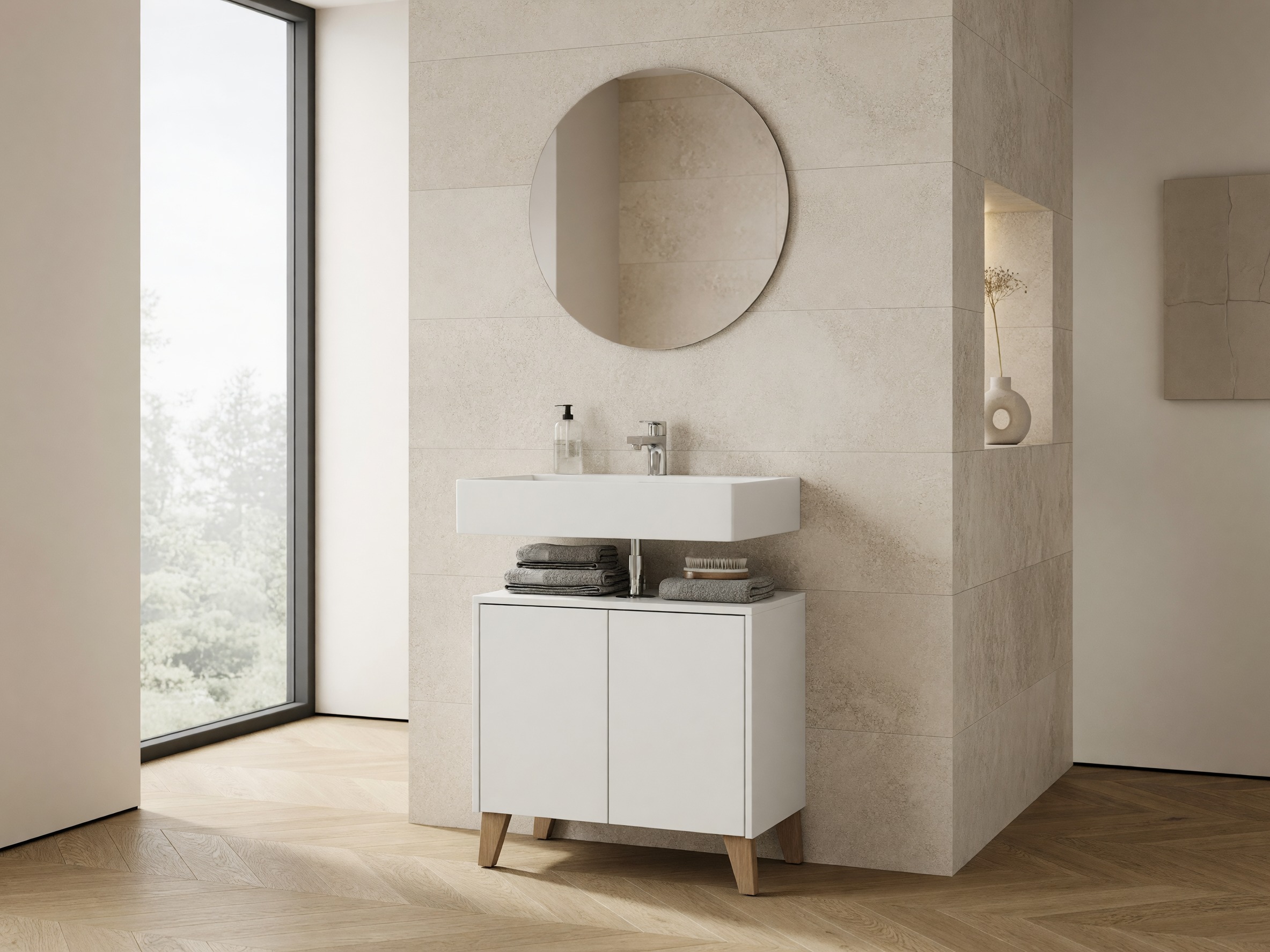 Conjunto de mueble de baño Voseri 105